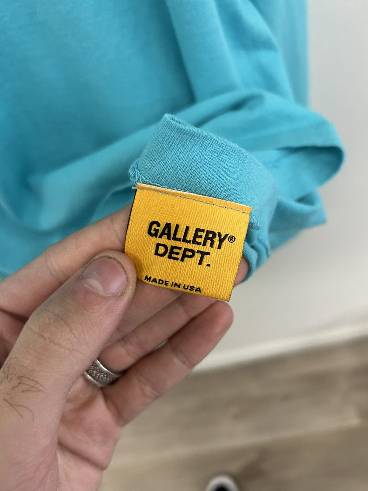 Gallery Dept. Gallery Department Souvenir Longsleeve T-Shirt Teal Size US L / EU 52-54 / 3 - 7 Thumbnail