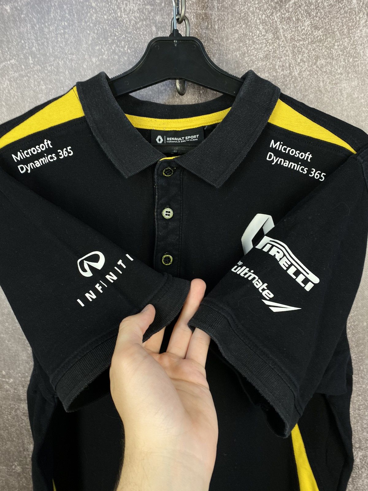 Vintage Infiniti Renault racing polo shirt Size US XL / EU 56 / 4 - 5 Thumbnail