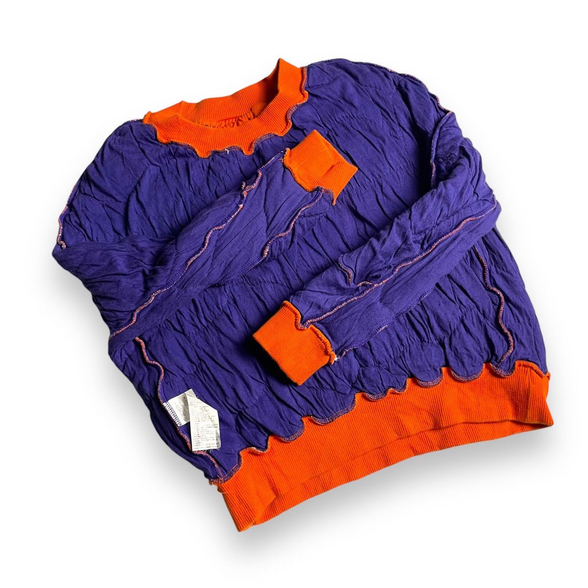 Issey Miyake 🇯🇵 ISSEY MIYAKE MERCIBEAUCOUP KNITTED SWEATSHIRT Size M / US 6-8 / IT 42-44 - 8 Thumbnail