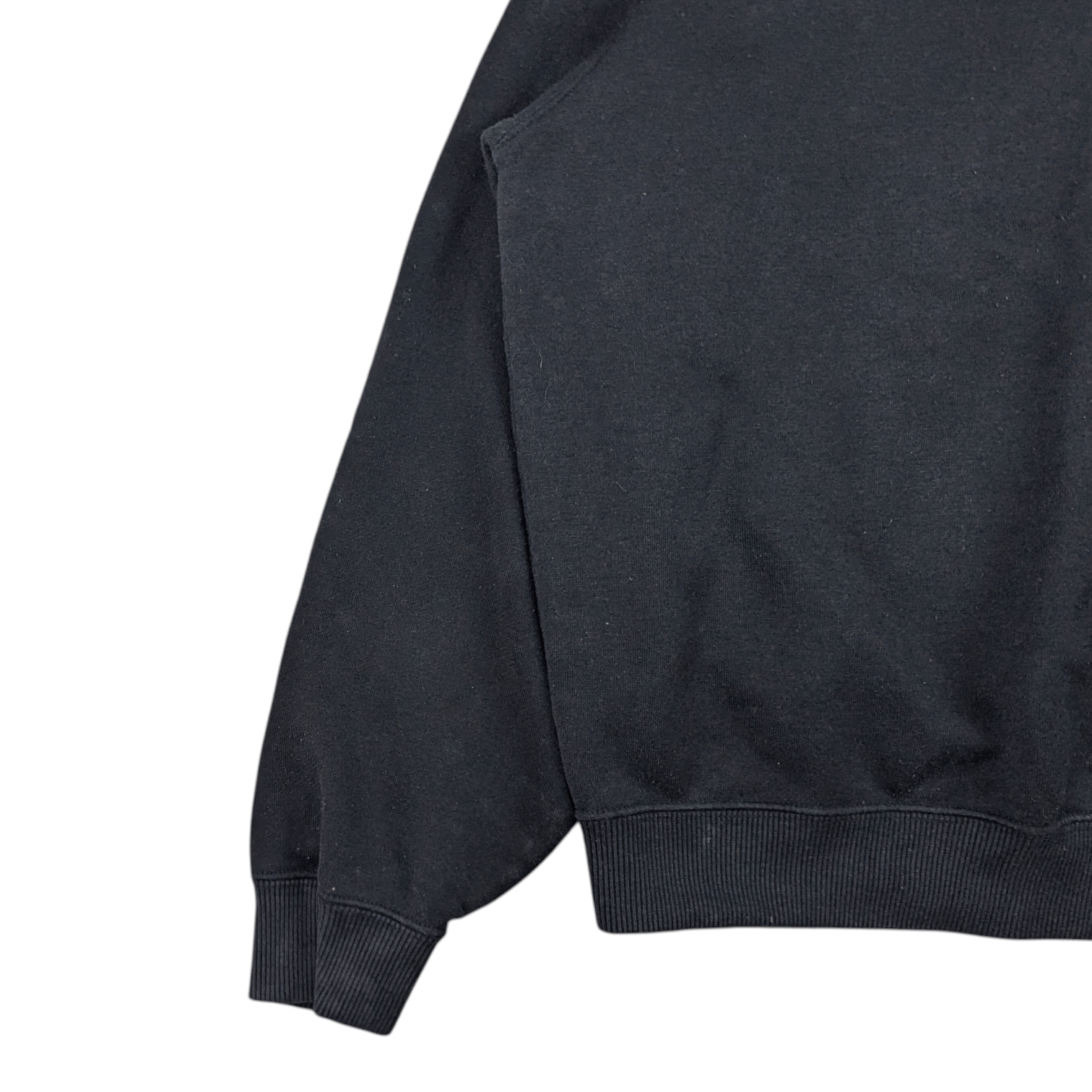 Uniqlo Vintage 90's UNIQLO Black Plain Sweatshirts Jumper Size US M / EU 48-50 / 2 - 5 Thumbnail