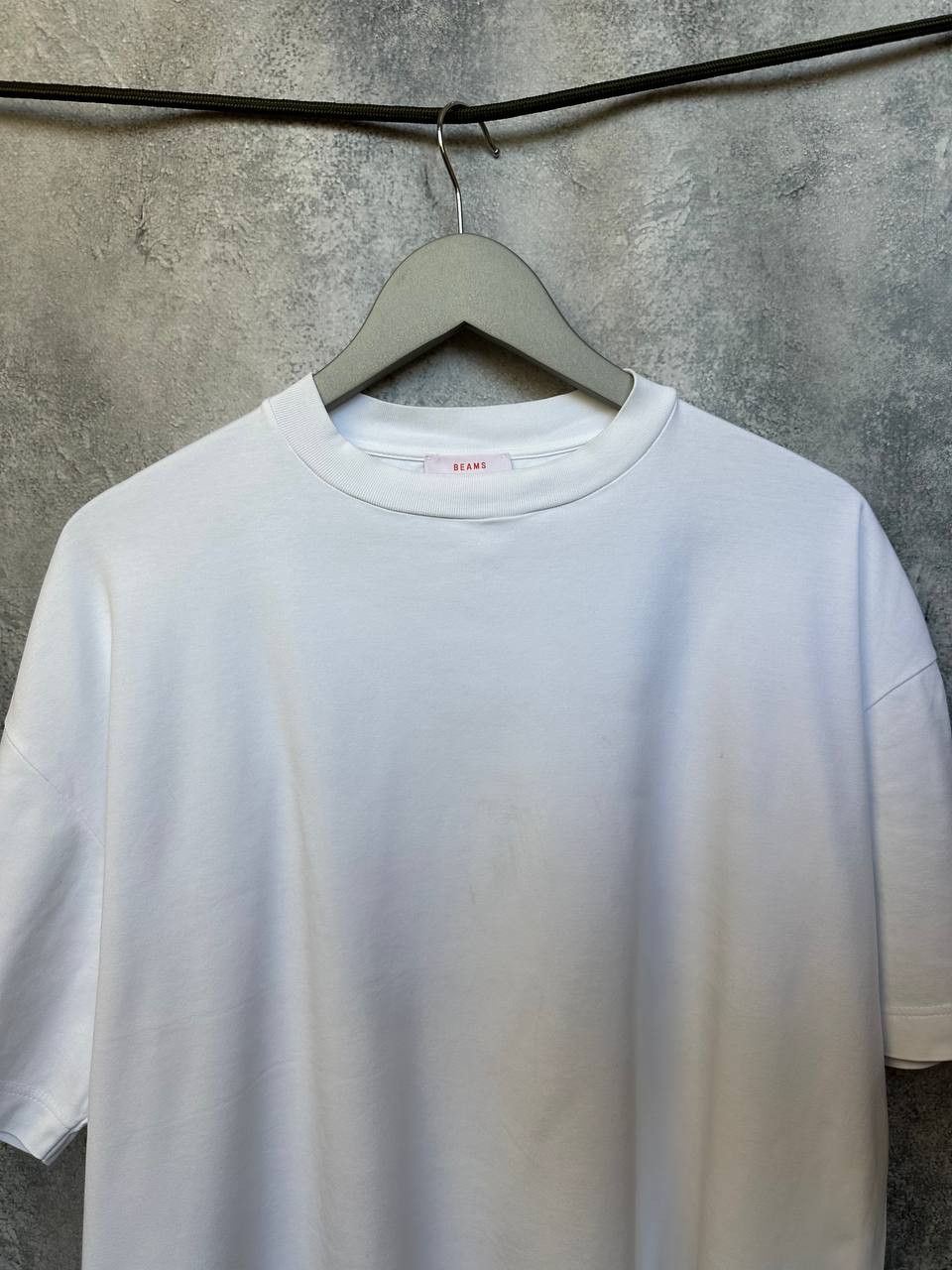 Beams Plus Beams plus x Sunspel Crew Neck T-Shirt Oversized White SS Size US L / EU 52-54 / 3 - 5 Thumbnail