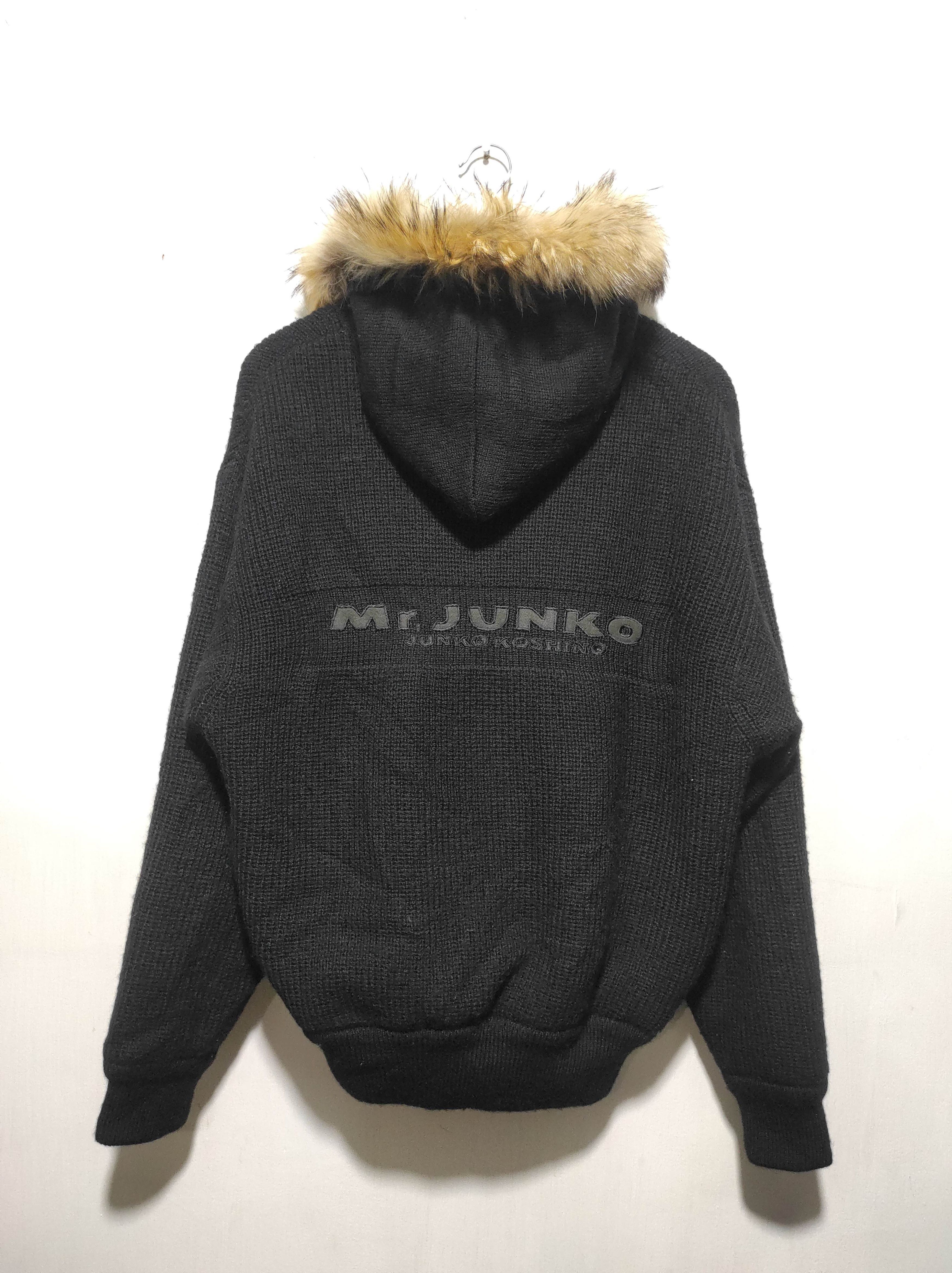 Mr. Junko Mr.Junko Knit Fur Hoodie If6Was9 LGB style Size US L / EU 52-54 / 3 - 13 Thumbnail
