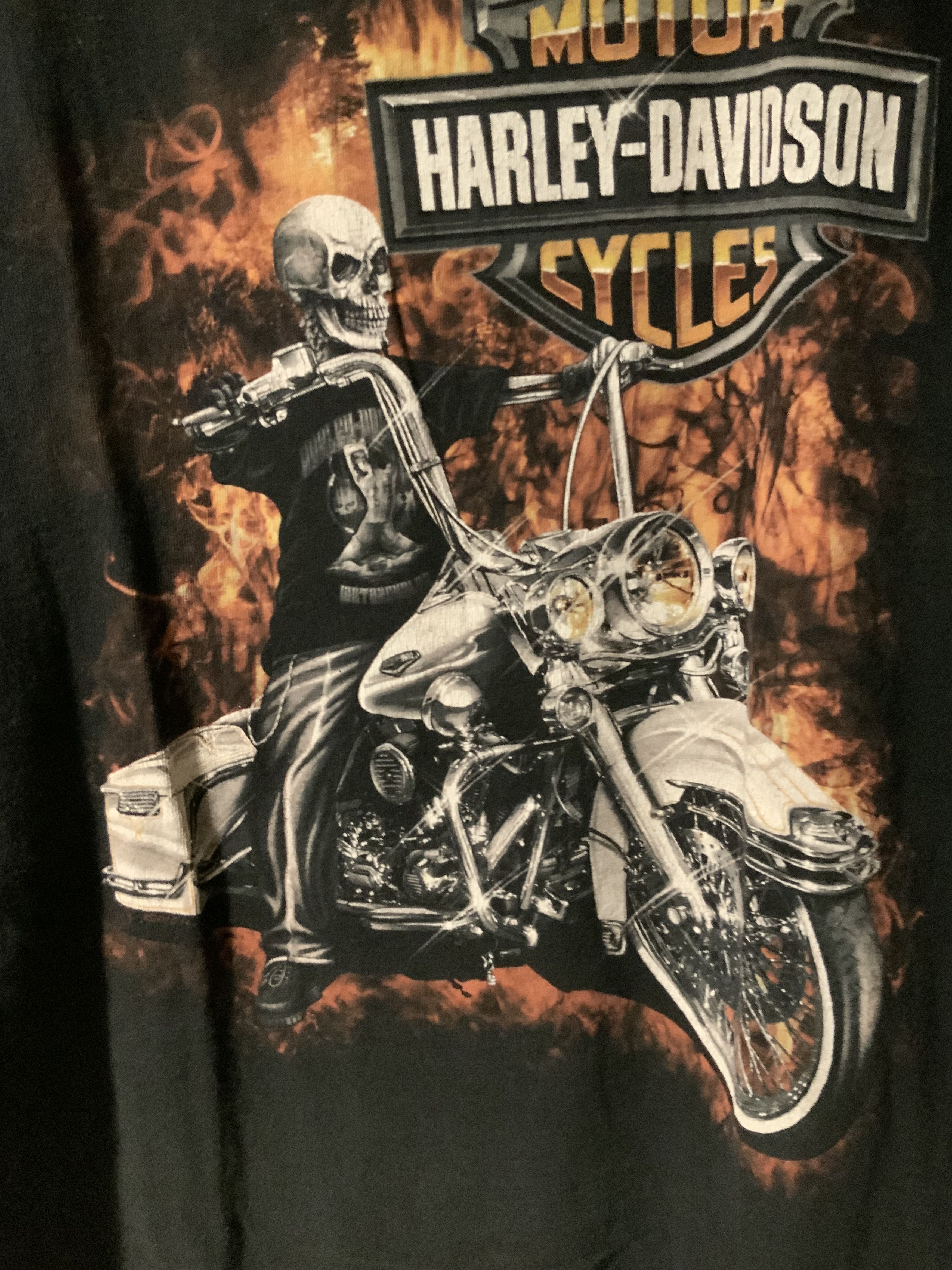 Harley Davidson × Vintage Vintage 2015 Harley Davidson Motorcycle Sleeveless T-shirt Size US L / EU 52-54 / 3 - 2 Thumbnail