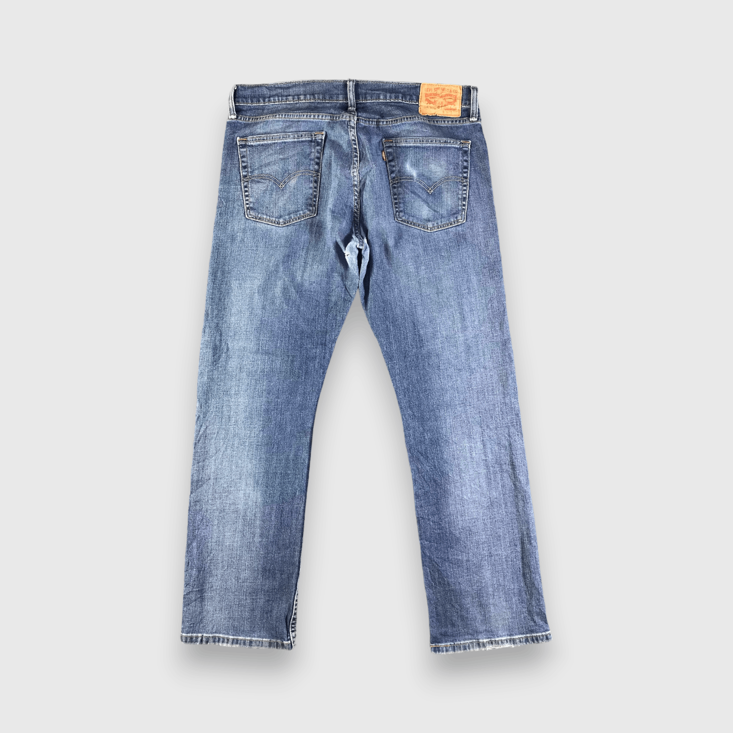 Levi's Vintage Blue Wash Levis 514 Jeans-J4142 Size US 37 - 2 Thumbnail