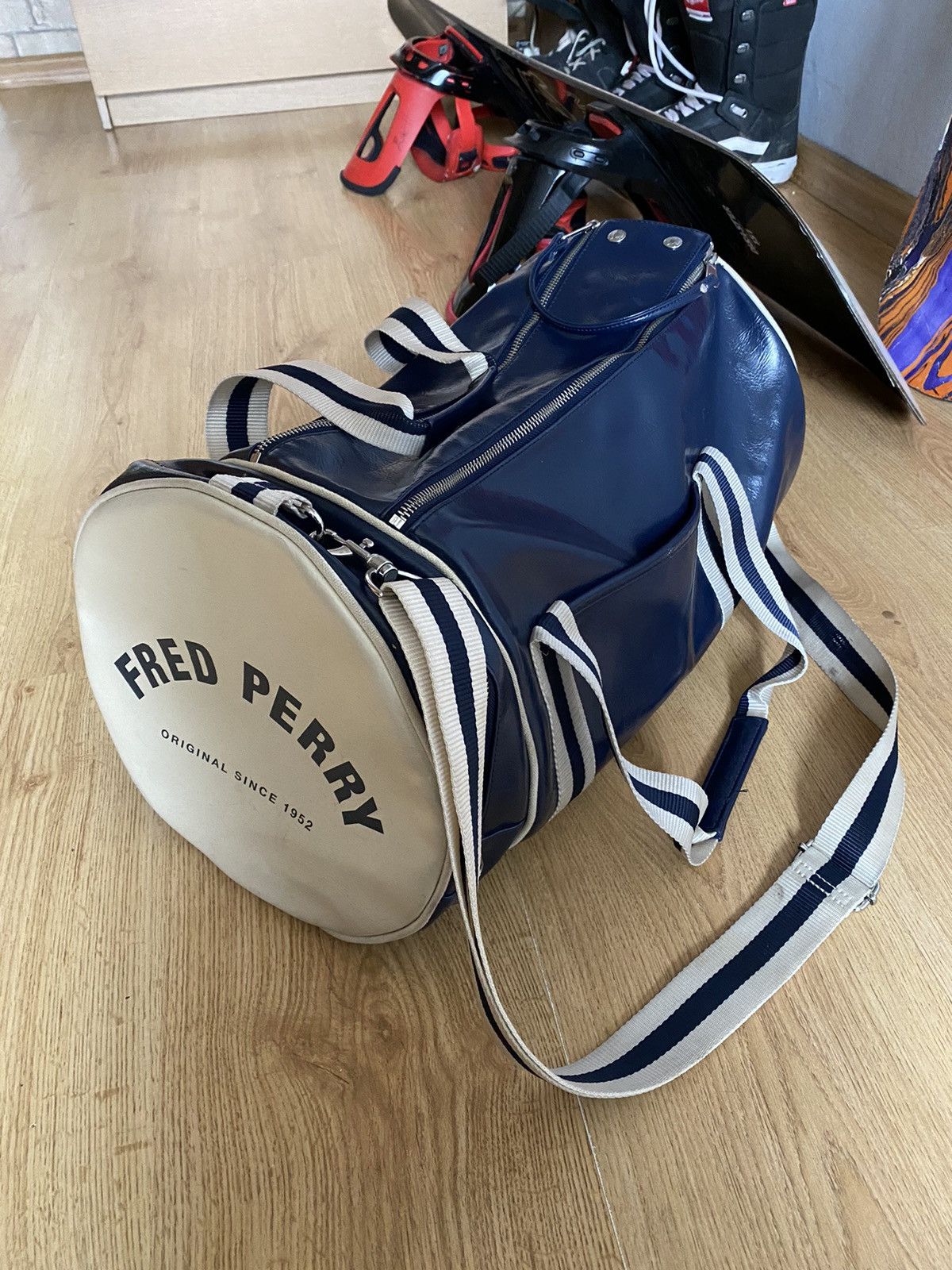 Fred Perry Fred Perry Classic Barrel Bag Size ONE SIZE - 1 Thumbnail