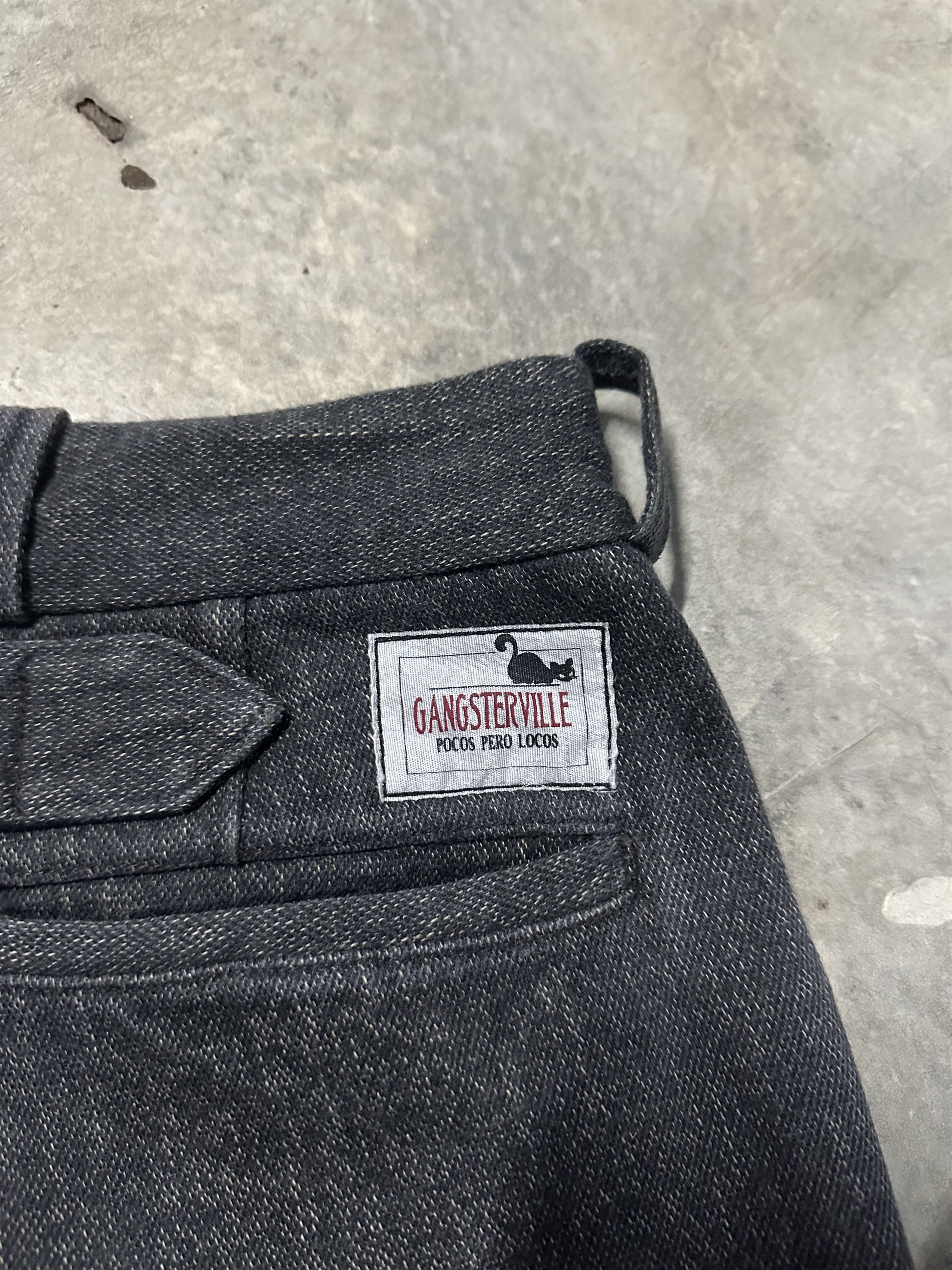Freewheelers Japanese GangsterVille Salt Paper Buckle Back Trousers Pant Size US 32 / EU 48 - 17 Thumbnail
