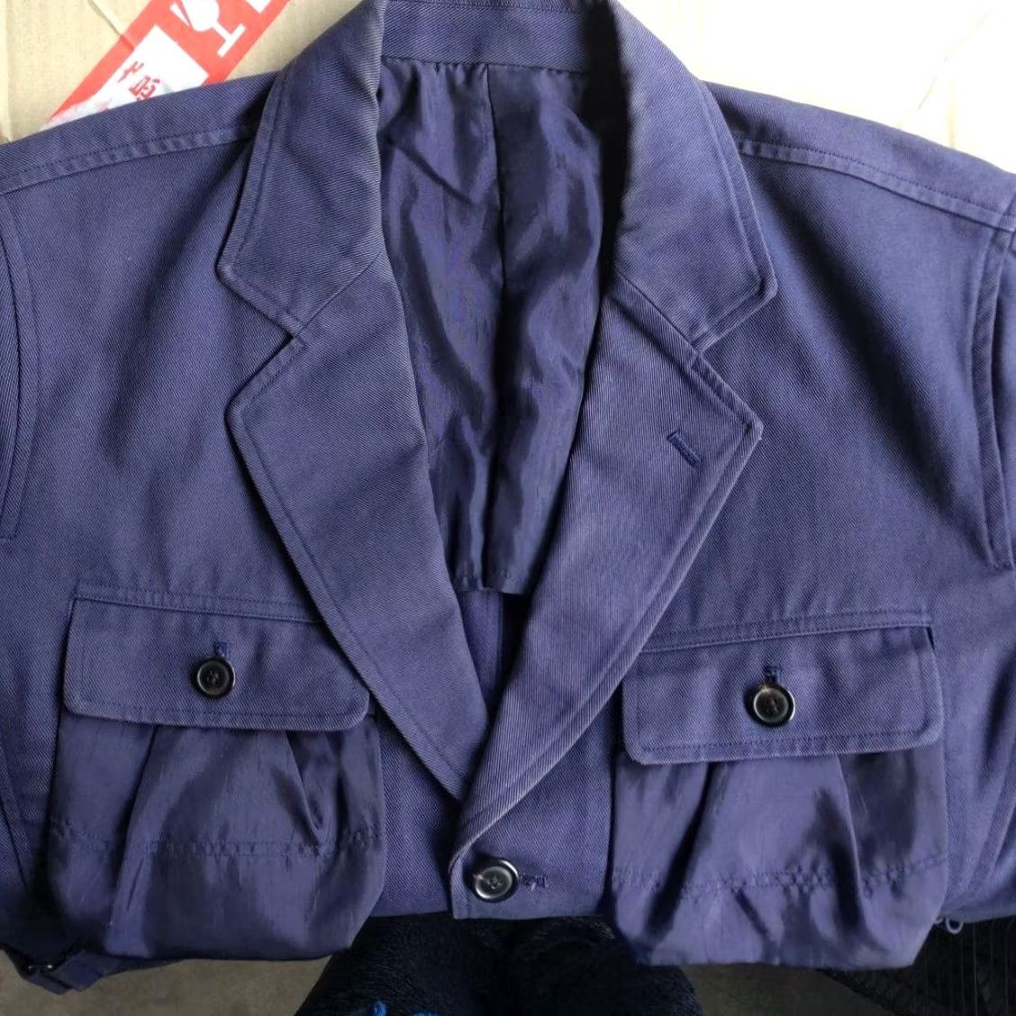 Issey Miyake ISSEY MIYAKE JACKET Men XL Multicolor Cotton Parachute Hunting Casual Apparel Shirt? Size US XL / EU 56 / 4 - 5 Thumbnail