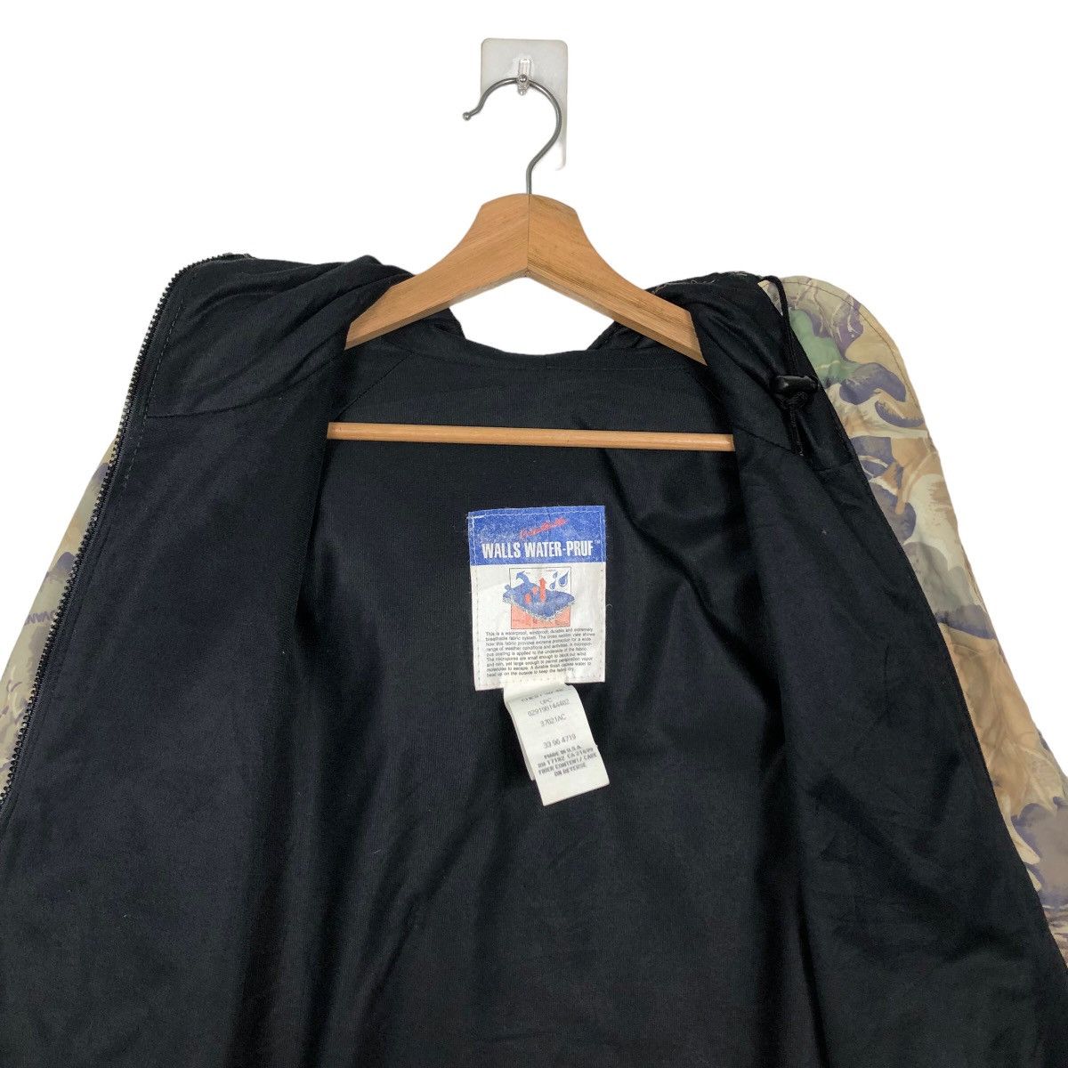Vintage 🔥True Vintage Walls Water Pruf Smoke Jacket Camo Military Size US M / EU 48-50 / 2 - 12 Thumbnail