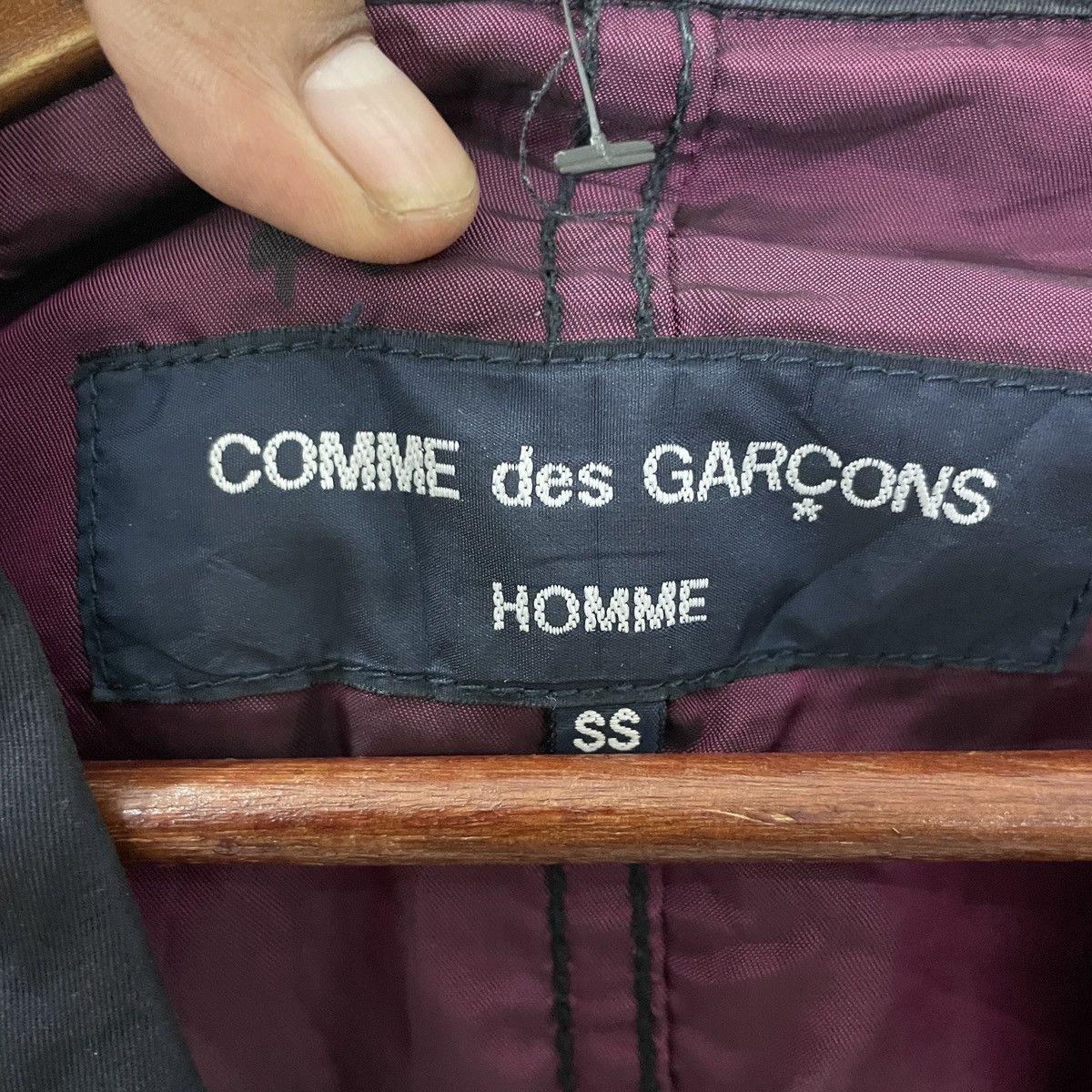 Vintage Comme Des Garcons Homme Unisex Coat Jacket