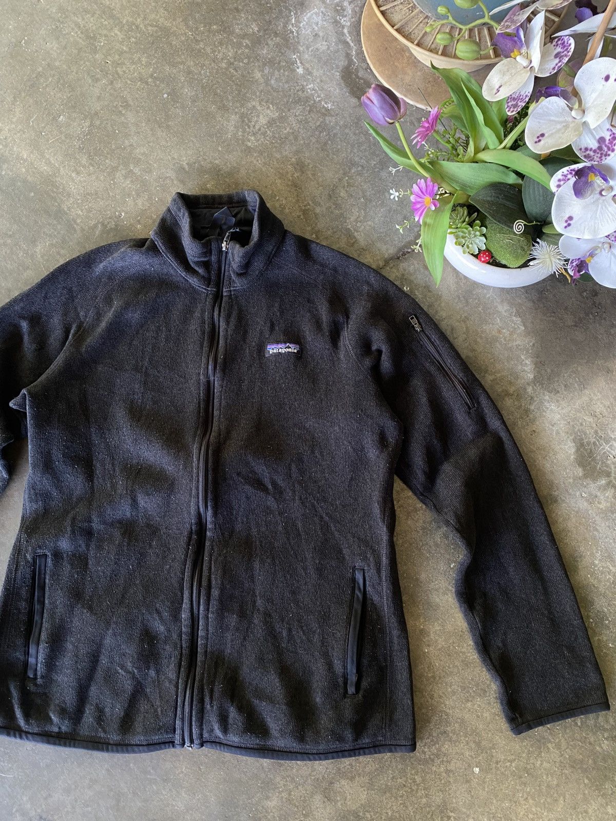 Patagonia Patagonia Black Full Zipper Jacket for Women 🔥 Size L / US 10 / IT 46 - 3 Thumbnail
