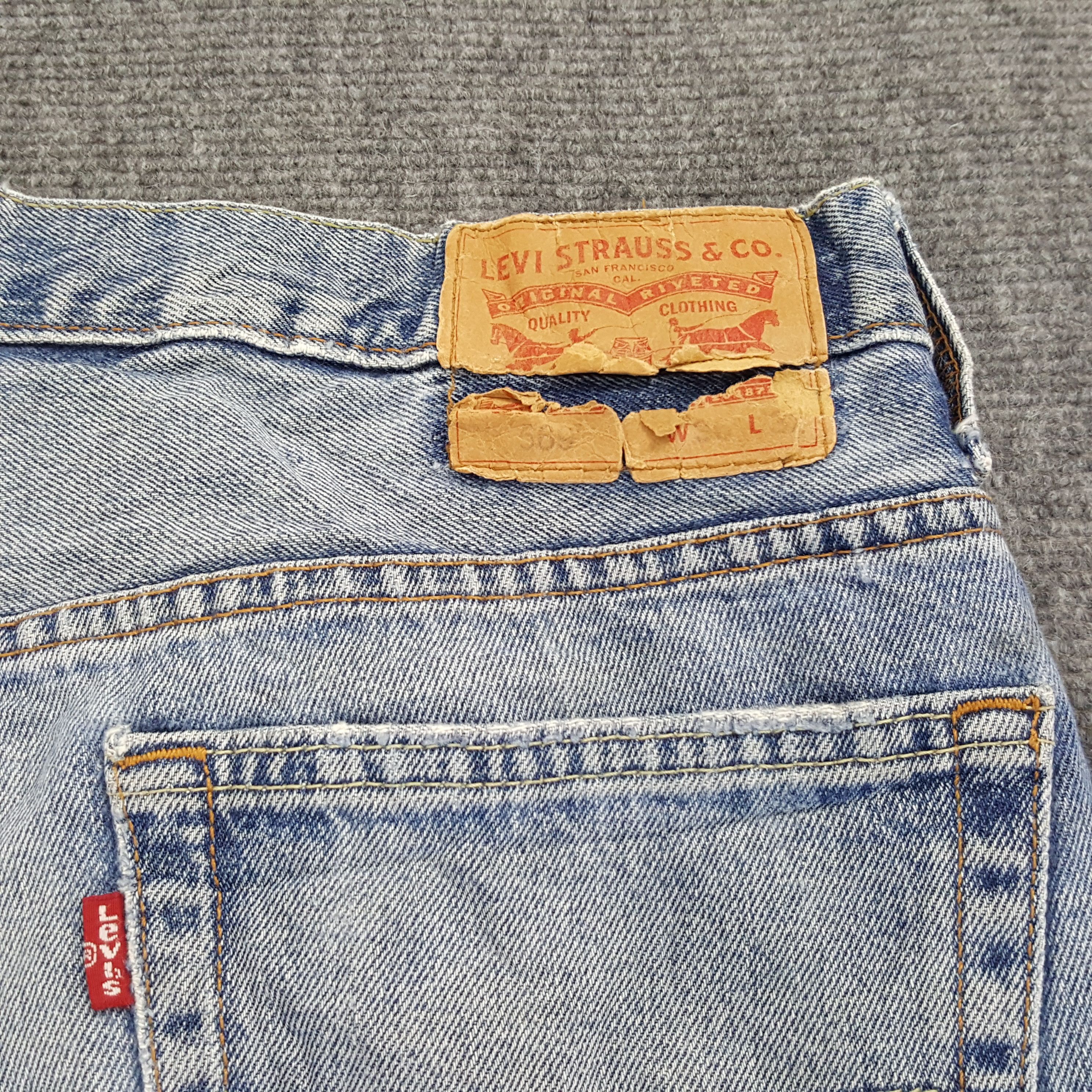 Levi's × Vintage Levi's American Distressed Style Baggy Denim Jeans Size US 36 / EU 52 - 18 Thumbnail