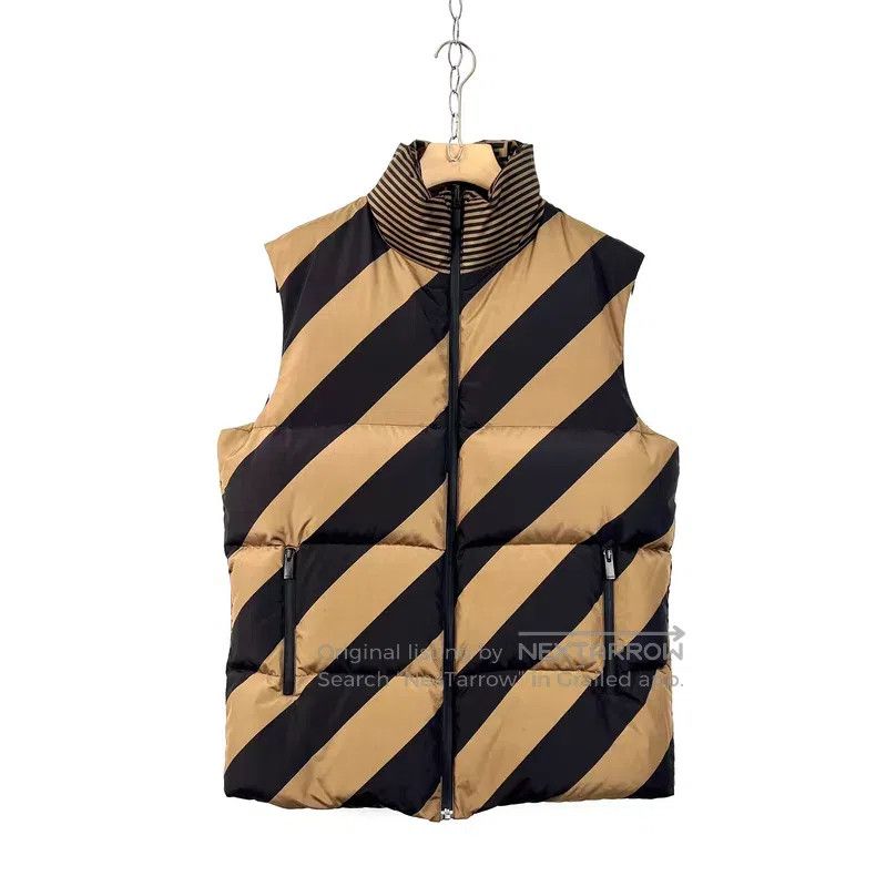 Fendi Fendi Brown Classic Monogram Teddy Down Vest Size US M / EU 48-50 / 2 - 4 Thumbnail