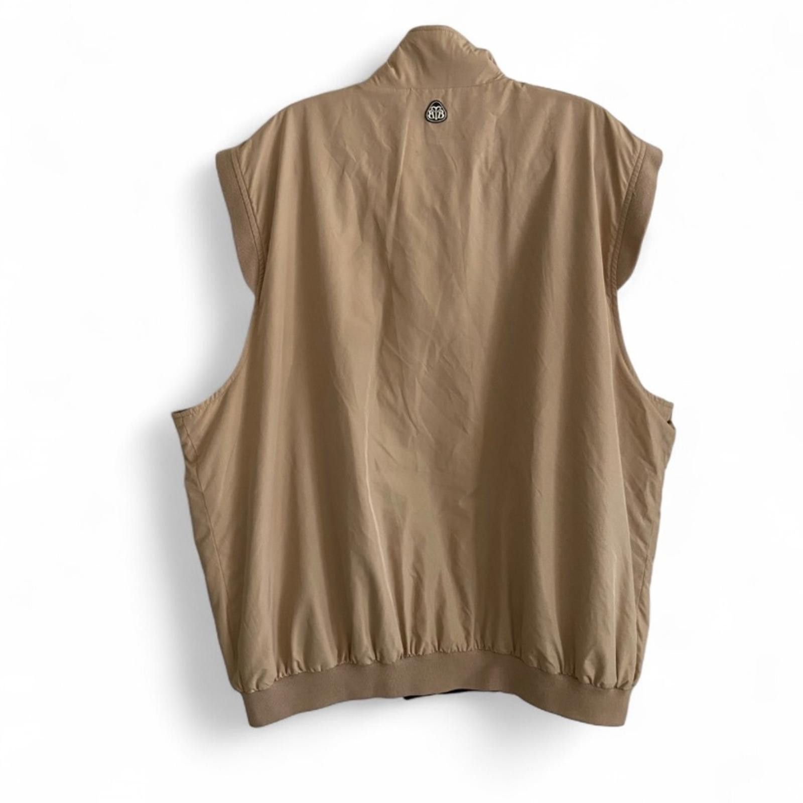 Brooks Brothers Brooks Brothers Tan Lined Sleeveless Collared Vest Sz XL Size US XL / EU 56 / 4 - 3 Thumbnail