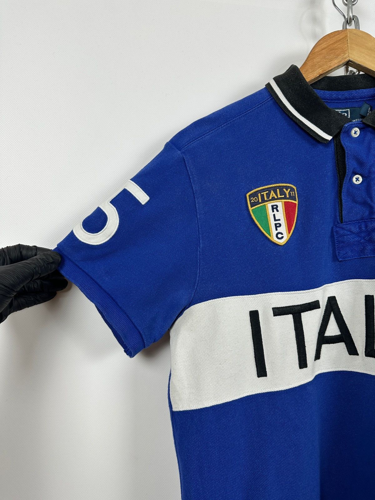 Polo Ralph Lauren Vintage Polo Ralph Lauren Italia Polo Y2K Chief Keef Size US M / EU 48-50 / 2 - 10 Thumbnail