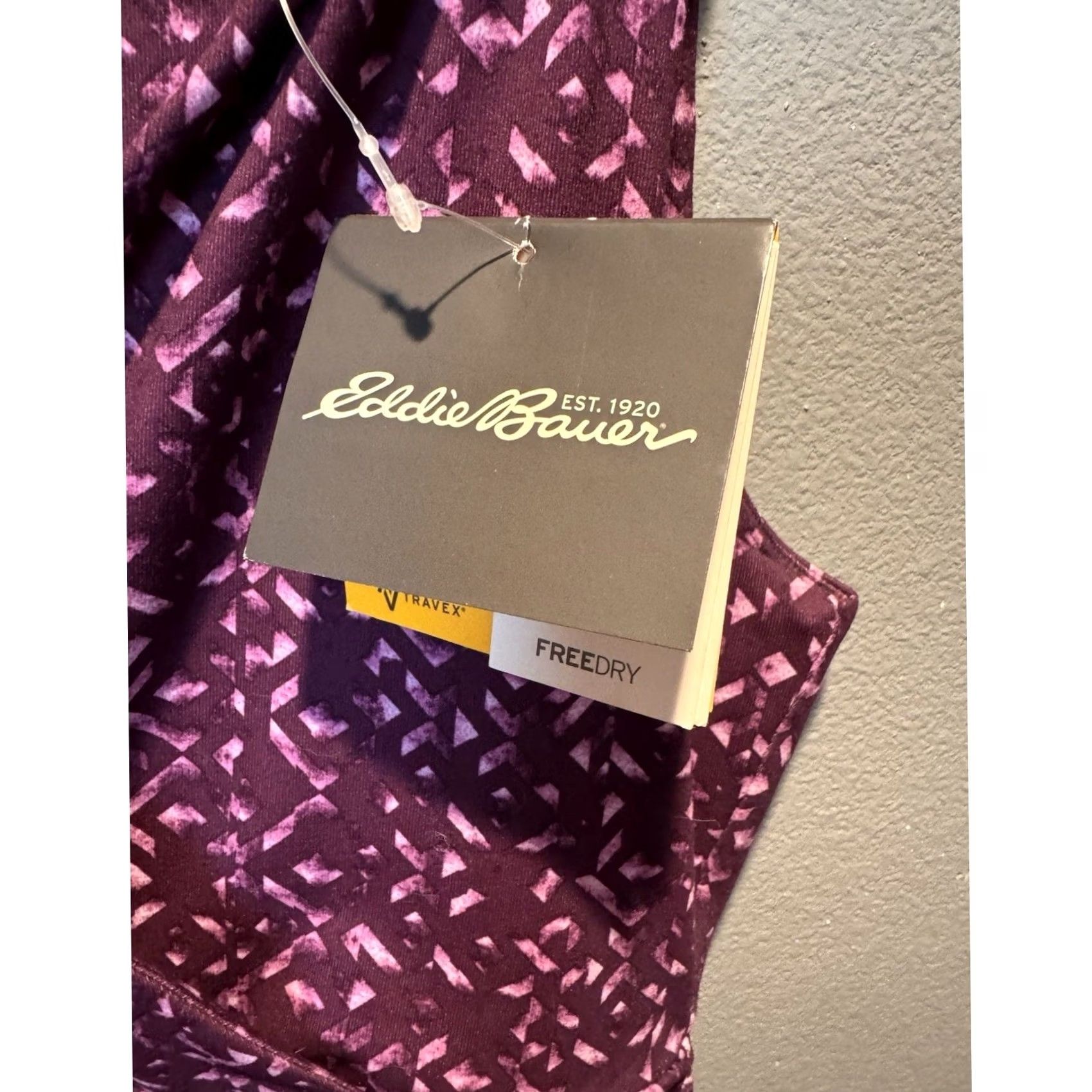 Eddie Bauer Eddie Bauer Purple NWT Travex Crossover Dress Size M - Vintage Size M / US 6-8 / IT 42-44 - 3 Thumbnail