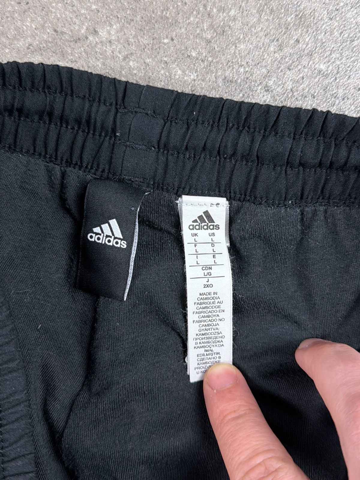 Adidas Vintage Y2K Adidas 00’s Baggy Fit Sweatpants RARE Size US 34 / EU 50 - 3 Thumbnail