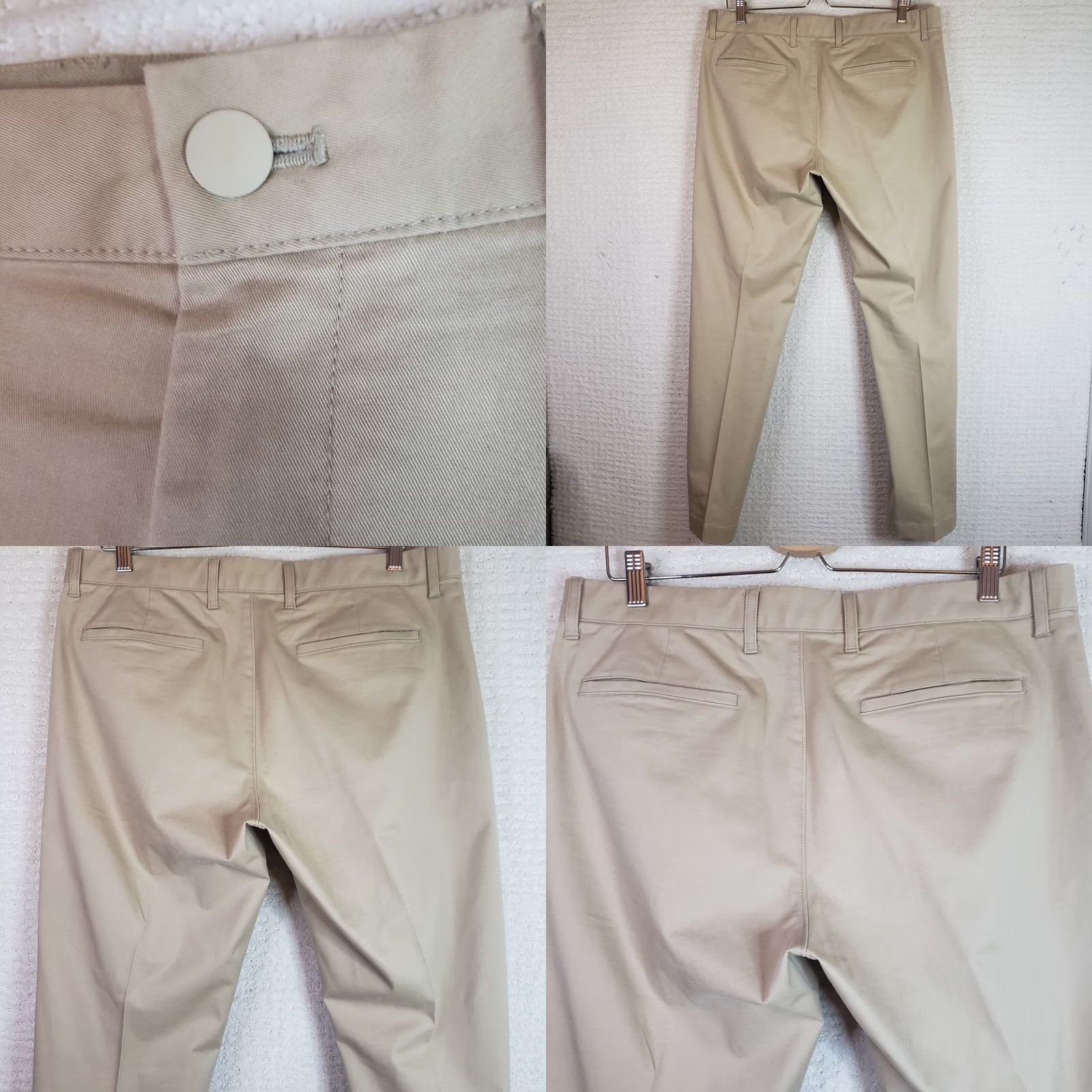 J.Crew J.CREW Flex Thompson Chino Pants Men Regular Straight tan khaki 35x32 Slim? (Note: There is a potential ambiguity here.) Size US 35 - 8 Thumbnail