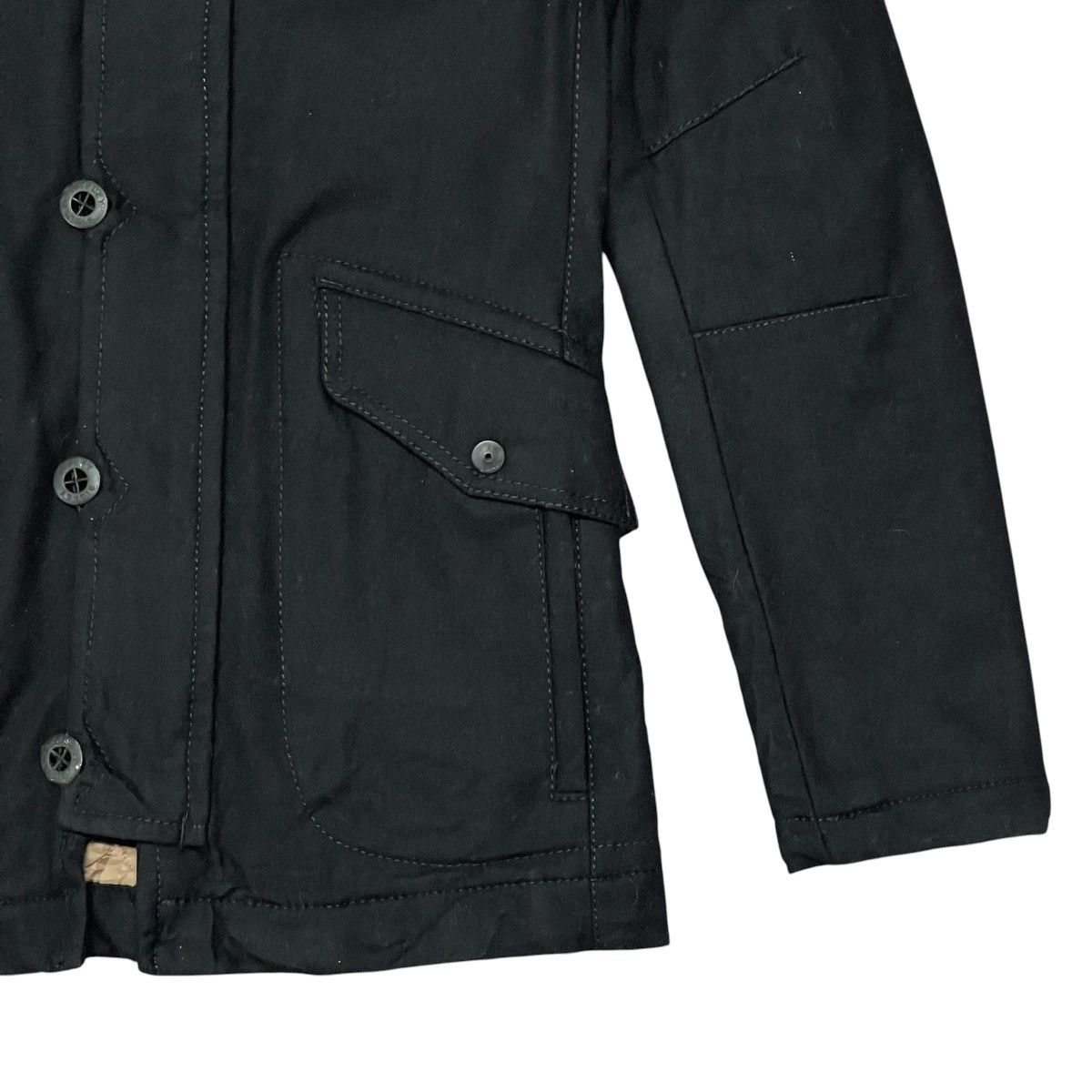 Sisley Sisley 2012 Archive Wool Hooded Parka Jacket - Made in Italy Size US S / EU 44-46 / 1 - 3 Thumbnail