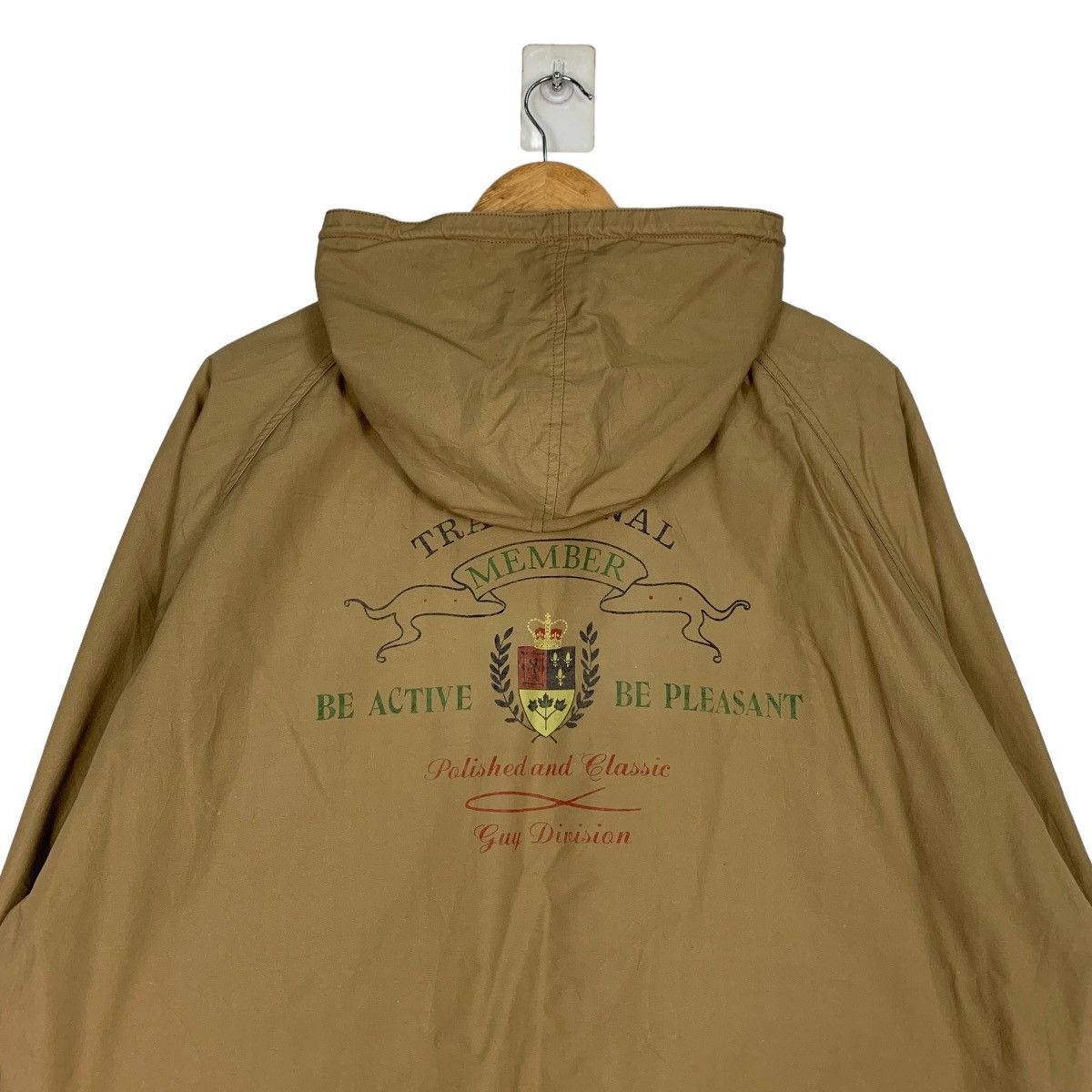 Japanese Brand GUY Division by Hiraoka Reversible Hoodie Jacket #1082-C49 Size US L / EU 52-54 / 3 - 2 Thumbnail