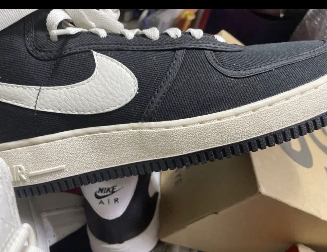 Nike Nike Air Force 1 HI Retro canvas D/S Size US 9 / EU 42 - 5 Thumbnail