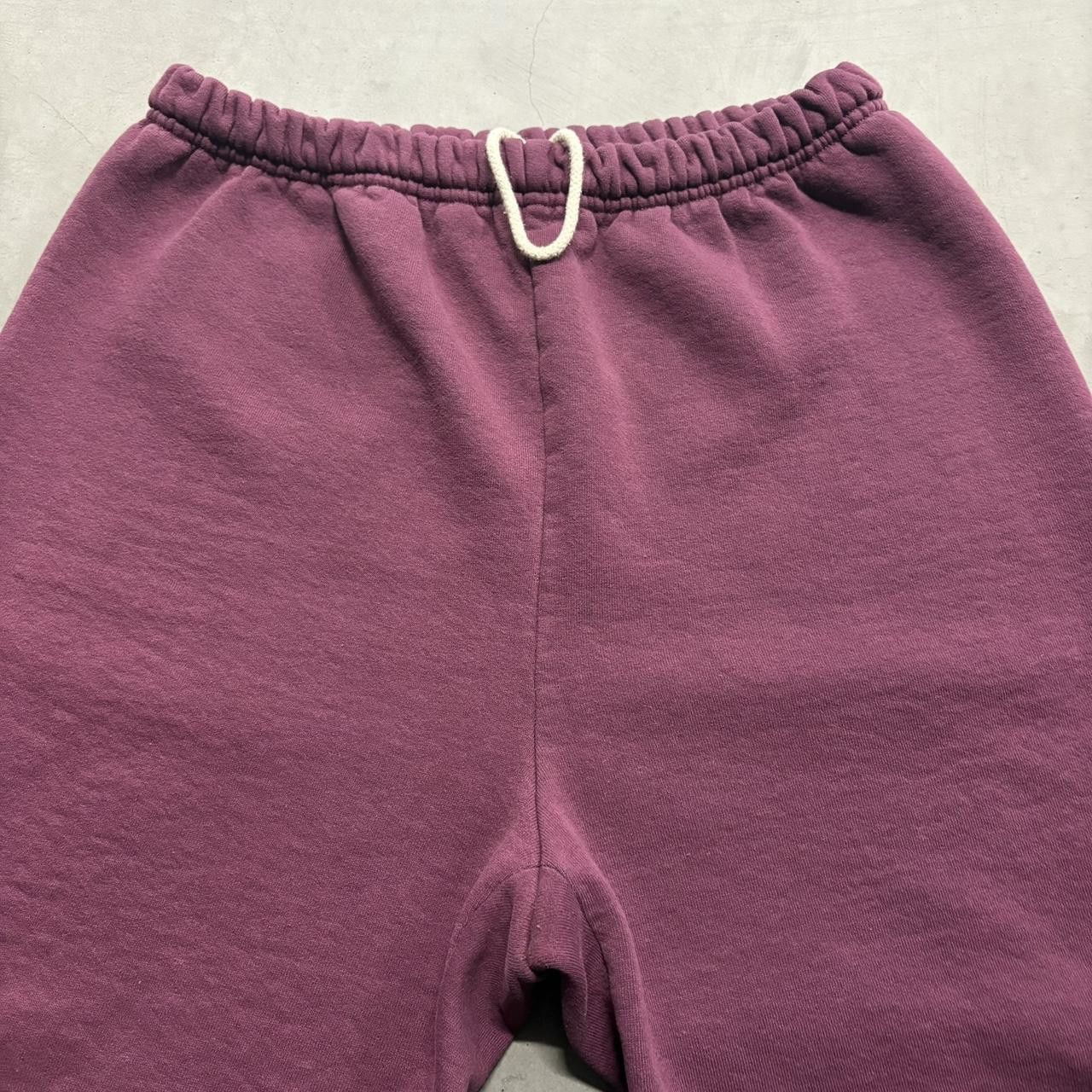 Russell Athletic Crazy Vintage Y2K 2000s Baggy Russell Athletic red Burgundy Loungewear Grunge Sweatpants! Size US 34 / EU 50 - 3 Thumbnail