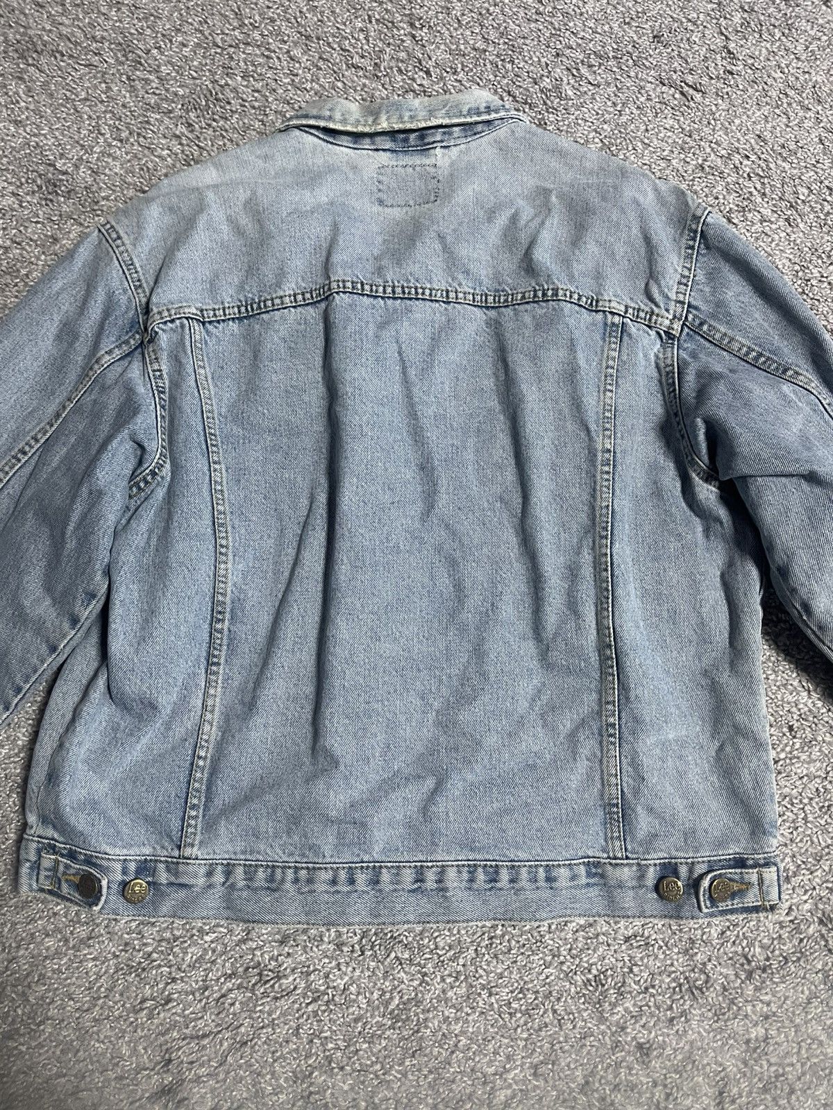 Lee × Vintage LEE RIDERS VINTAGE DENIM BLUE JACKET RARE 7850 USA SIZE XL Size US XL / EU 56 / 4 - 4 Thumbnail