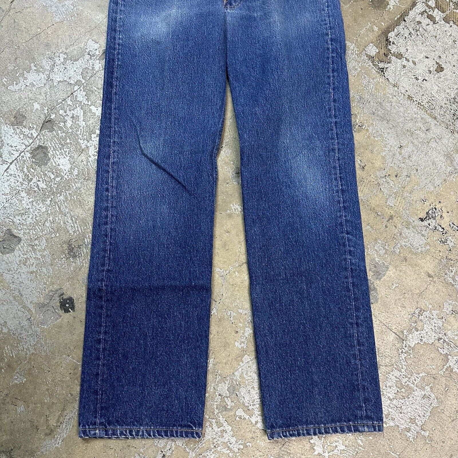 Levi's × Vintage Vintage Levi’s 501 Faded Dark Wash Denim Jeans 32x34 Size US 32 / EU 48 - 3 Thumbnail