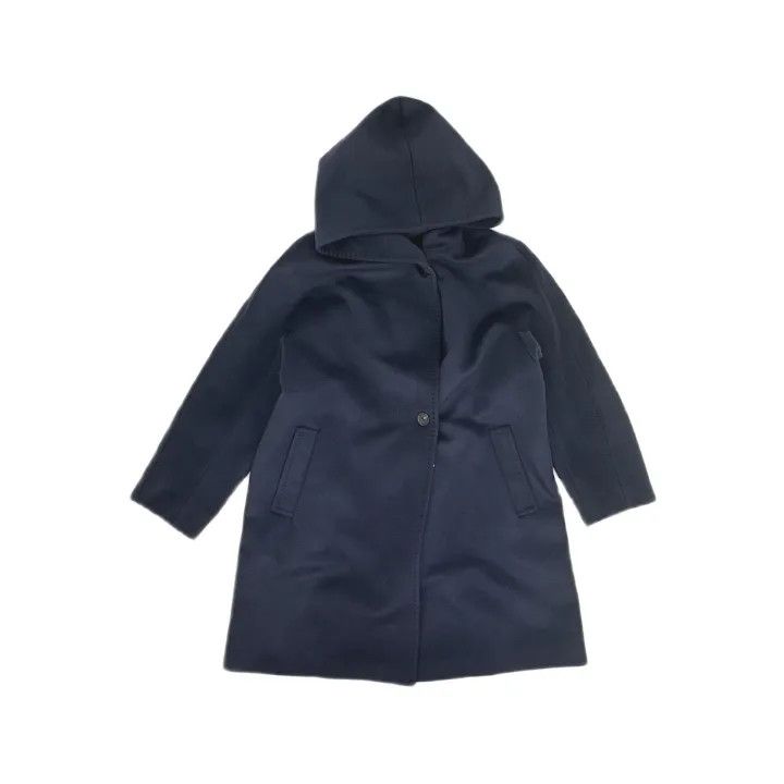 Max Mara Maxmara Stylish Simple Hooded Coat 0079 Size L / US 10 / IT 46 - 1 Thumbnail