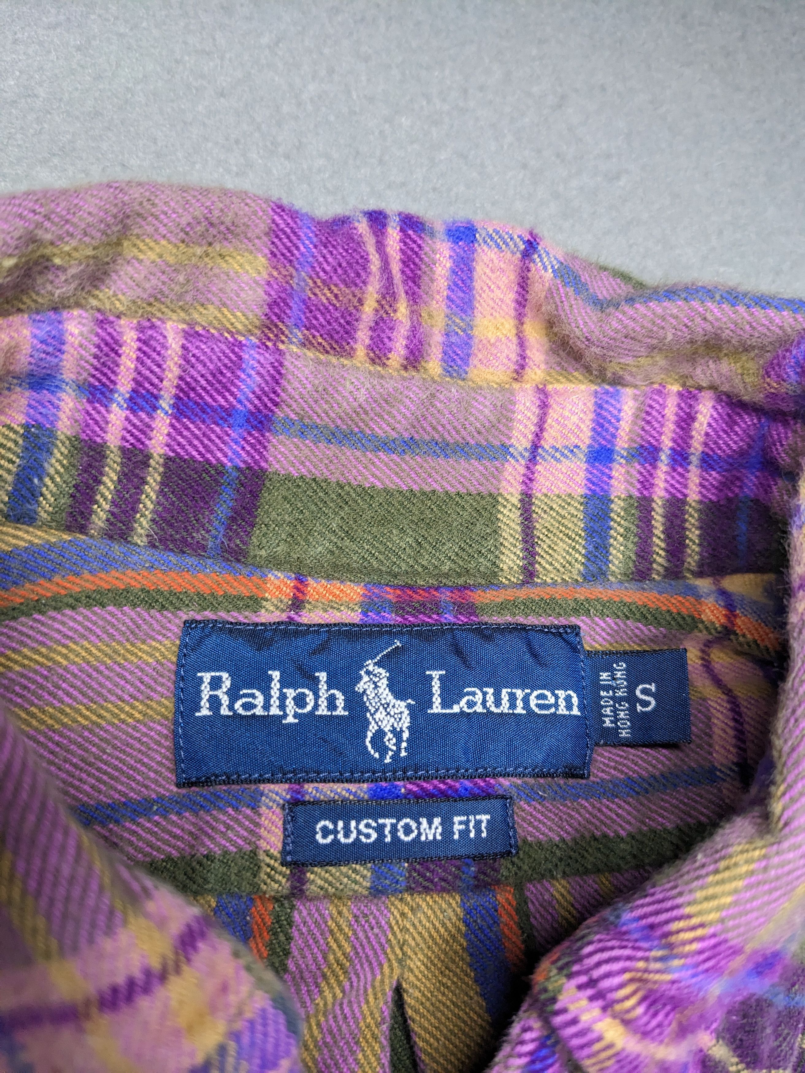 Polo Ralph Lauren Polo Ralph Lauren Flannel Plaid Shirt Mens Small Pony Size US S / EU 44-46 / 1 - 5 Thumbnail