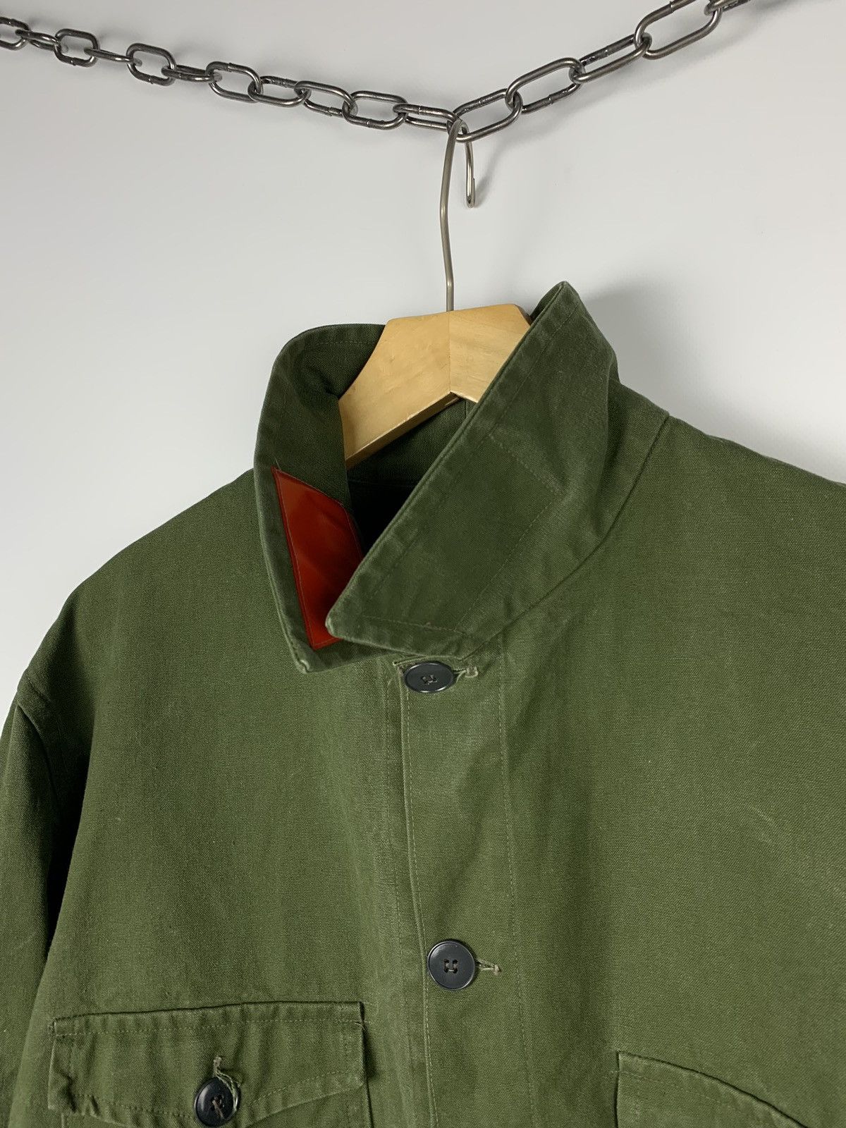 Other Vintage C. Breitfeld Khaki Military Style Jacket Men’s Sz L Size US L / EU 52-54 / 3 - 12 Thumbnail