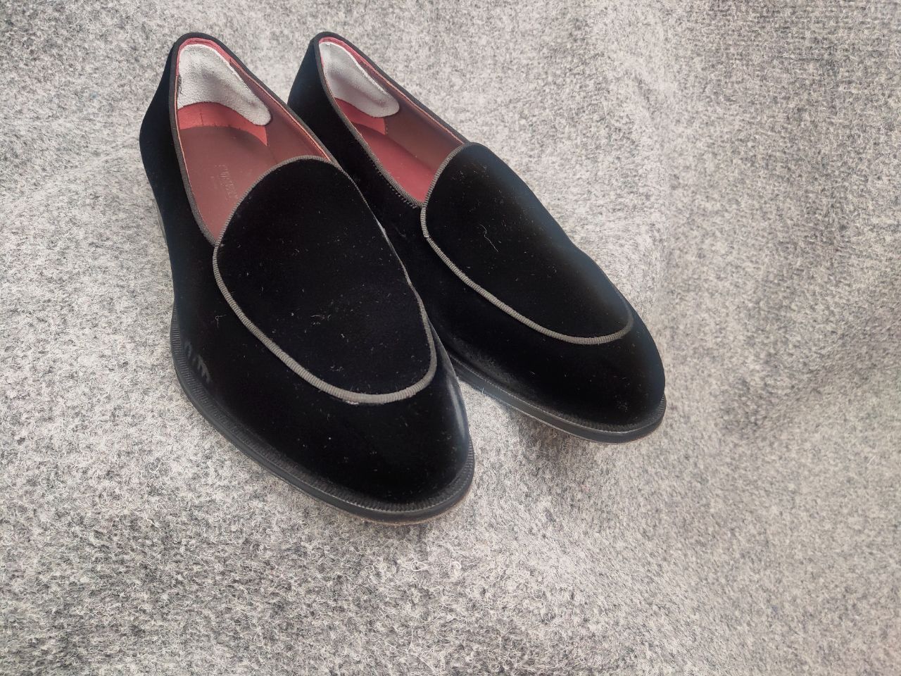 Suitsupply Suitsupply Tuxedo Velour Black Slip On Loafers Formal Shoes Size US 8 / EU 41 - 13 Thumbnail