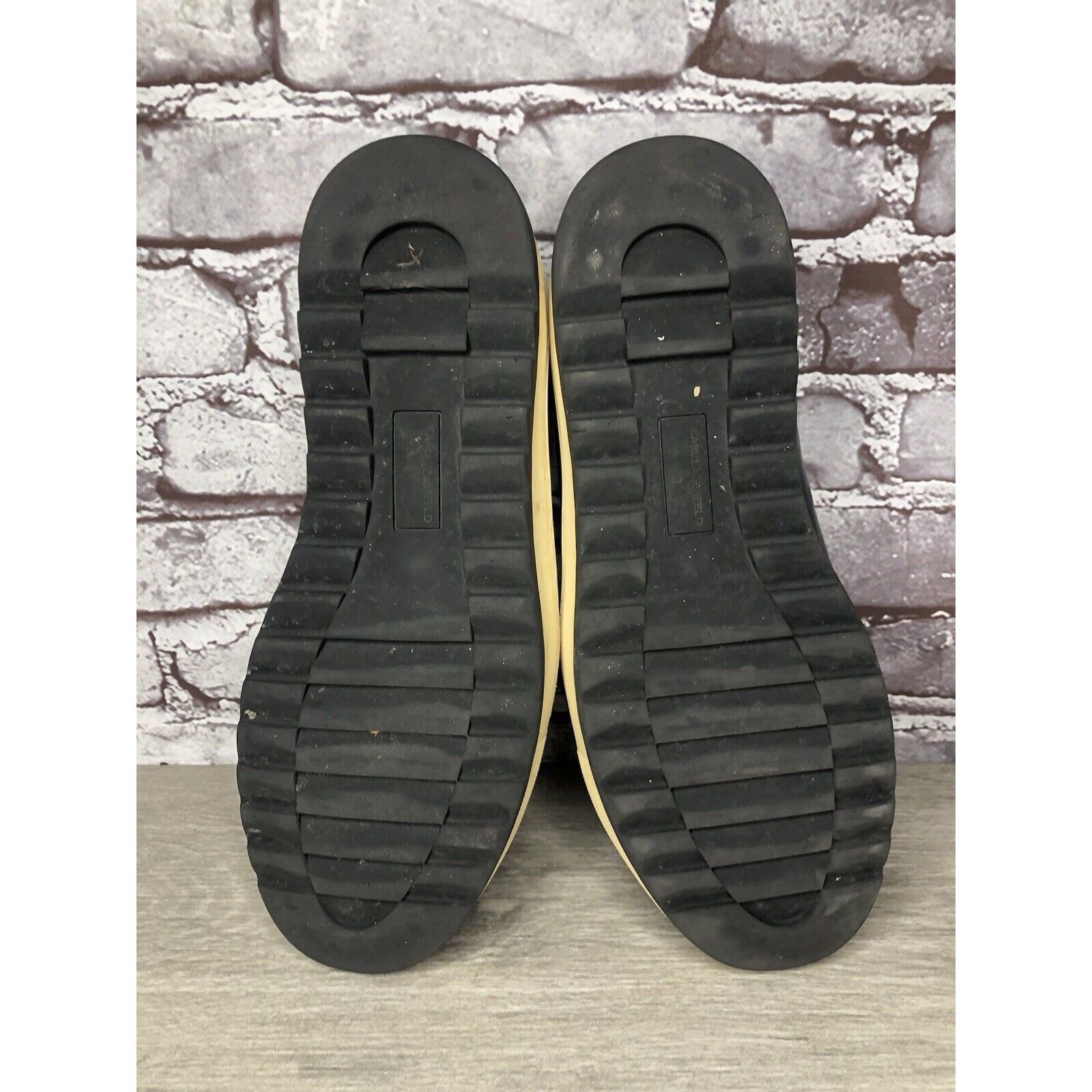 Karl Lagerfeld KARL LAGERFELD Navy Blue Patent Leather Lace Up Sneakers Sho Size US 9 / EU 42 - 14 Thumbnail