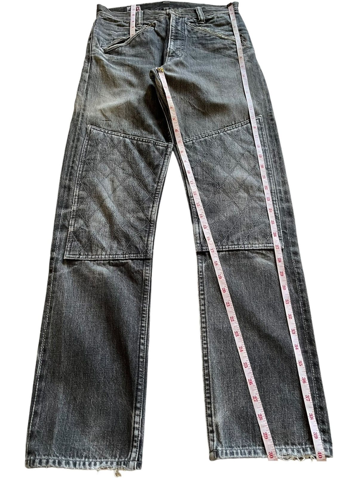 WEST RIDE Vintage Japanese Westride Selvedge Talon Zipper Biker Jeans Size US 28 / EU 44 - 12 Thumbnail