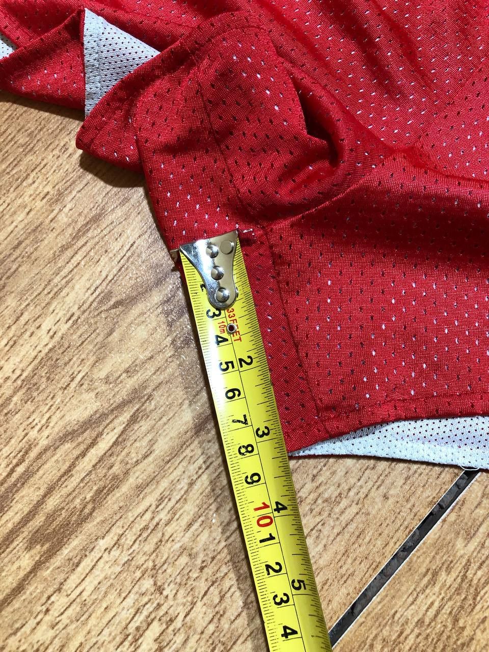 Nike streetwear shorts red NIKE logo Vintage crazy Y2K size M Size 32" / US 10 / IT 46 - 11 Thumbnail