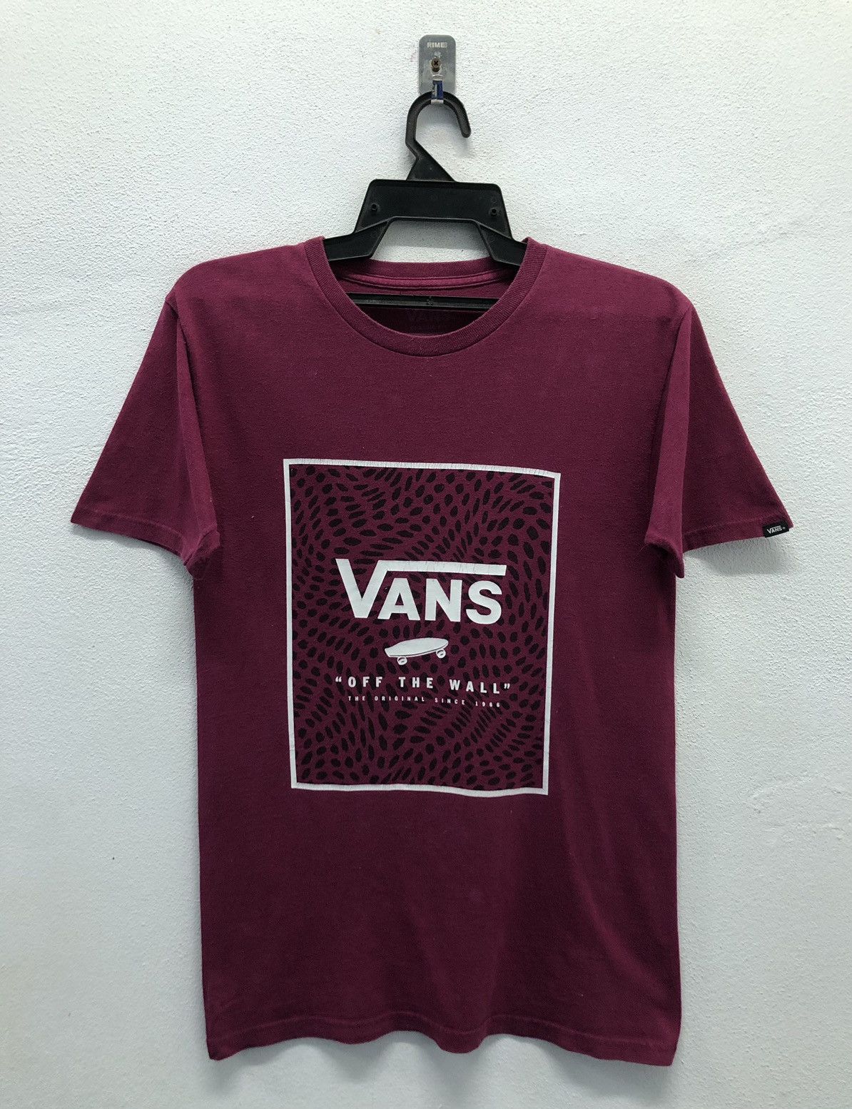 Vans Vintage Vans "Off The Wall" Classic Fit T-Shirt Size US S / EU 44-46 / 1 - 1 Thumbnail