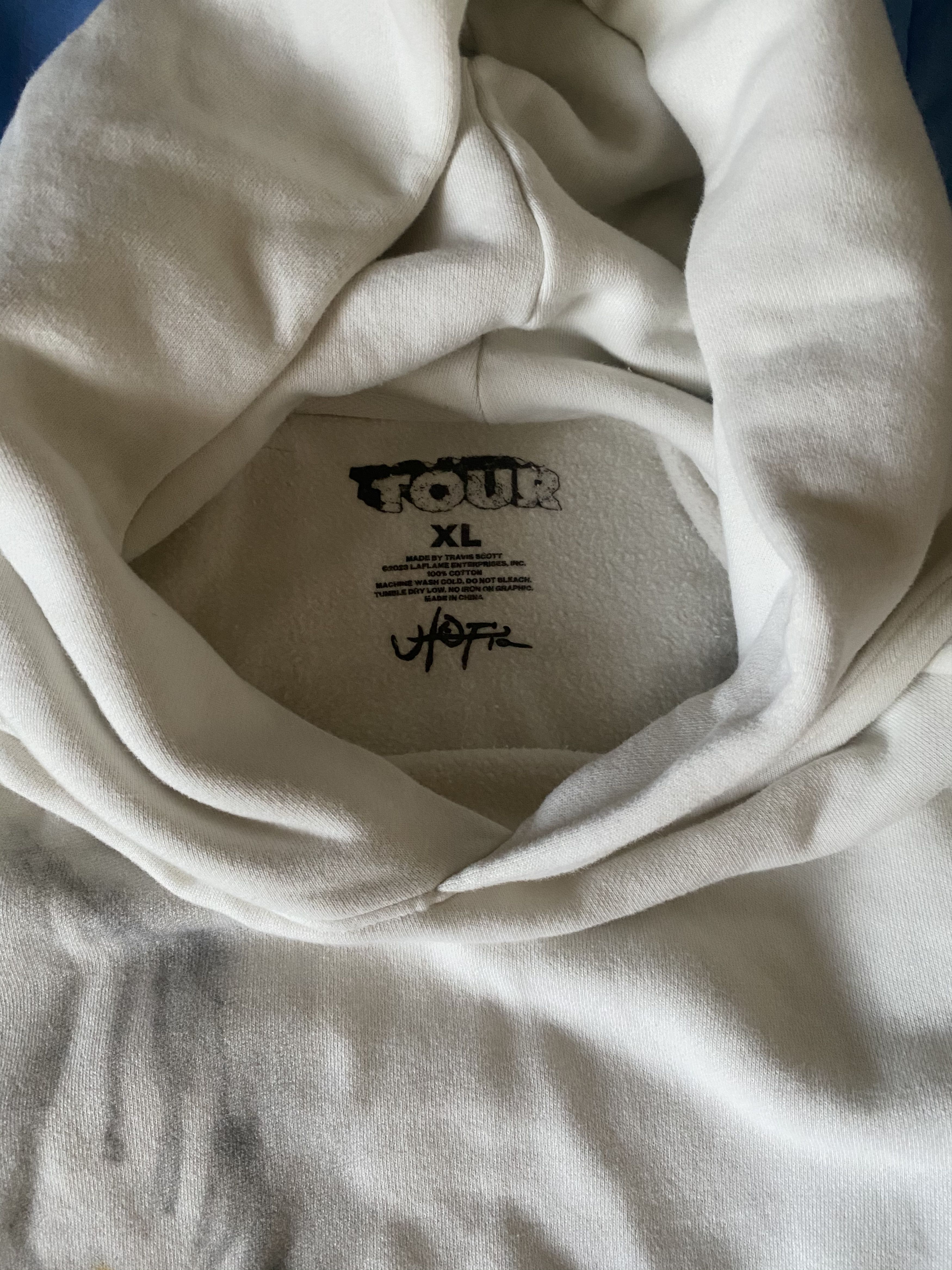Travis Scott Travis Scott UTOPIA CIRCUS MAXIMUS WHITE HOODIE SIZE XL Size US XL / EU 56 / 4 - 3 Thumbnail
