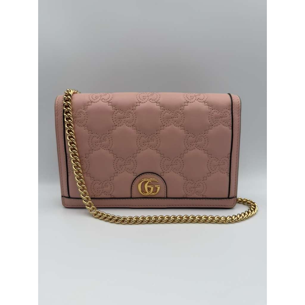 Gucci CC31 Size: OS / Wallet Chain Bag in Light Pink Size ONE SIZE - 1 Thumbnail