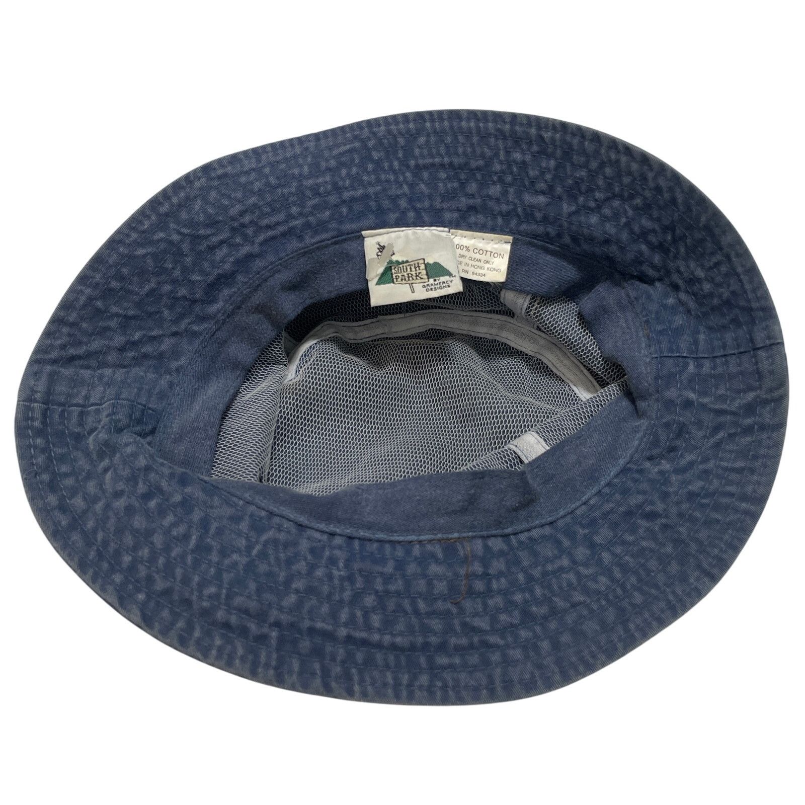 Vintage VTG 90s 1998 South Park Comedy Central Kenny Blue Bucket Hat Size ONE SIZE - 5 Thumbnail
