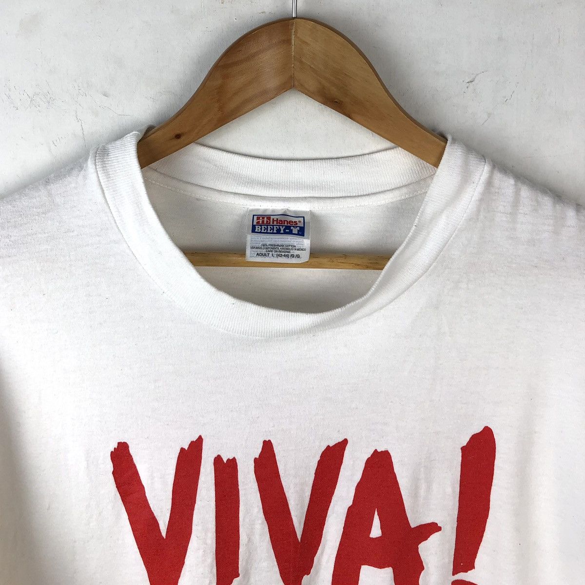Vintage Vintage politics garcia 99 elections tee rare hanes beefy Size US L / EU 52-54 / 3 - 4 Thumbnail