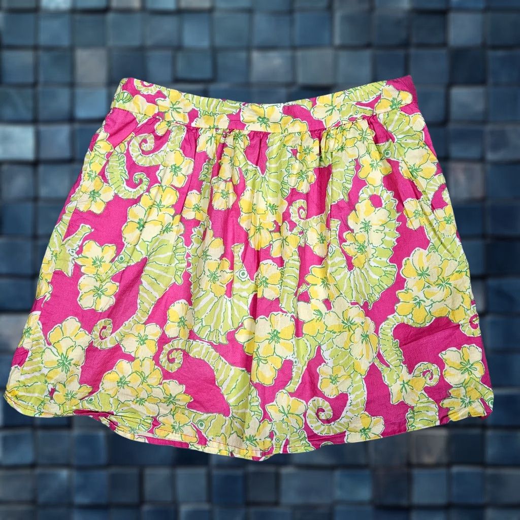 Lilly Pulitzer Lilly Pulitzer Whitely Mini Pockets Cotton Skirt Size 6 Size 28" / US 6 / IT 42 - 1 Thumbnail