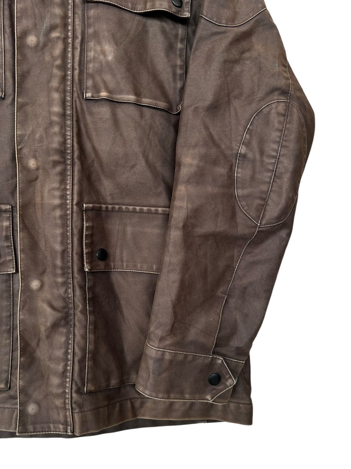 Mackintosh Mackintosh Multipocket Zipper Brown Hoodie Jacket Size US M / EU 48-50 / 2 - 10 Thumbnail