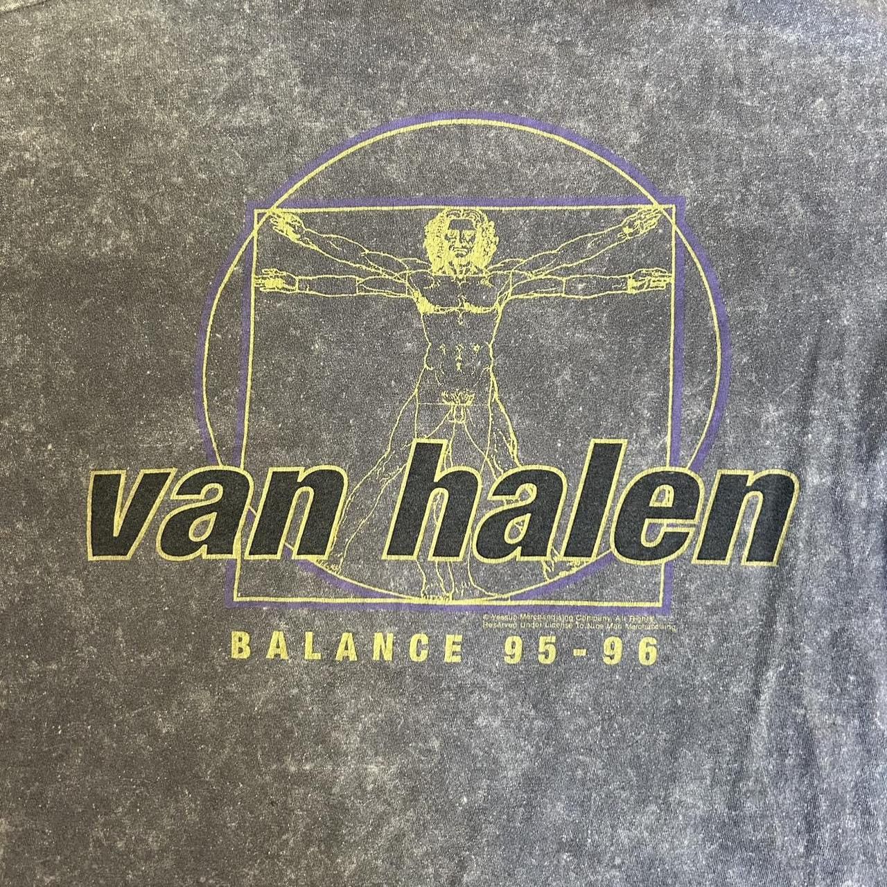 Vintage 1995 Van Halen Tour T-Shirt Size US M / EU 48-50 / 2 - 3 Thumbnail