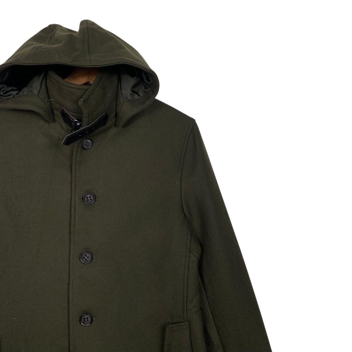 Journal Standard Journal Standard Hooded Wool Jacket Size US M / EU 48-50 / 2 - 5 Thumbnail