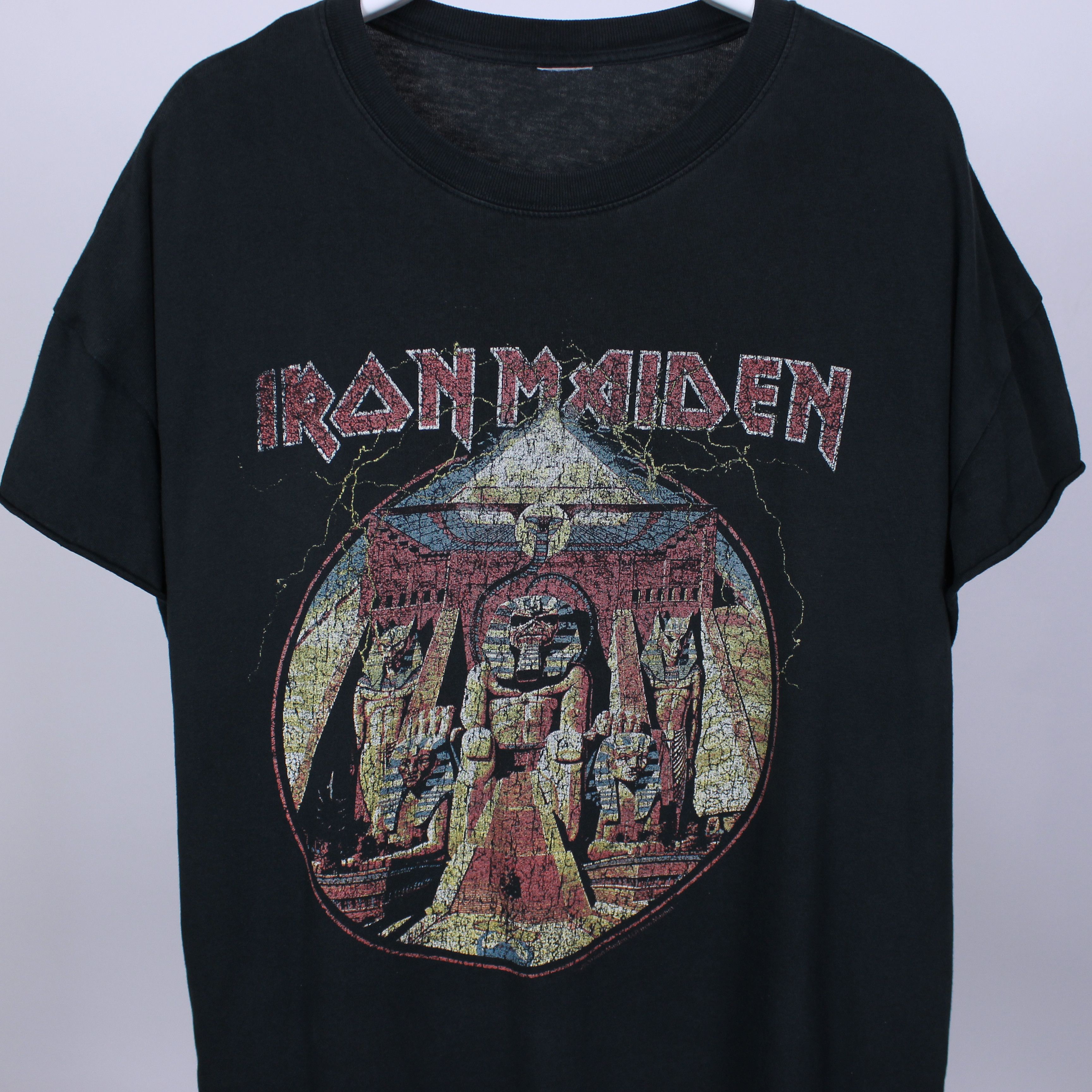 Band Tees × Vintage Ironmaiden t shirt Tee men rock band XL Size US XL / EU 56 / 4 - 5 Thumbnail