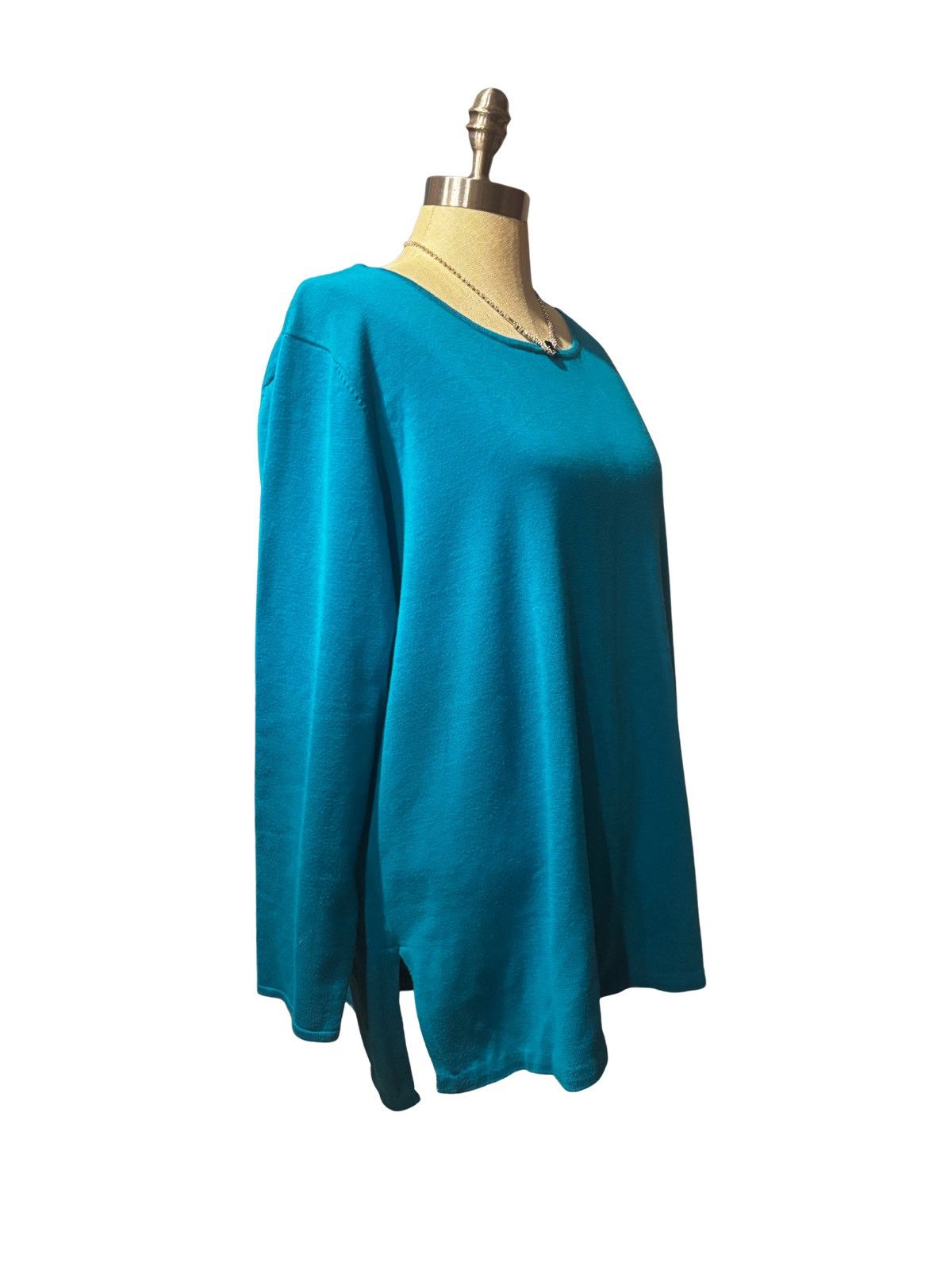 Other Women’s blue Top.wt7991 Size XXL / US 16-18 / IT 52-54 - 7 Thumbnail