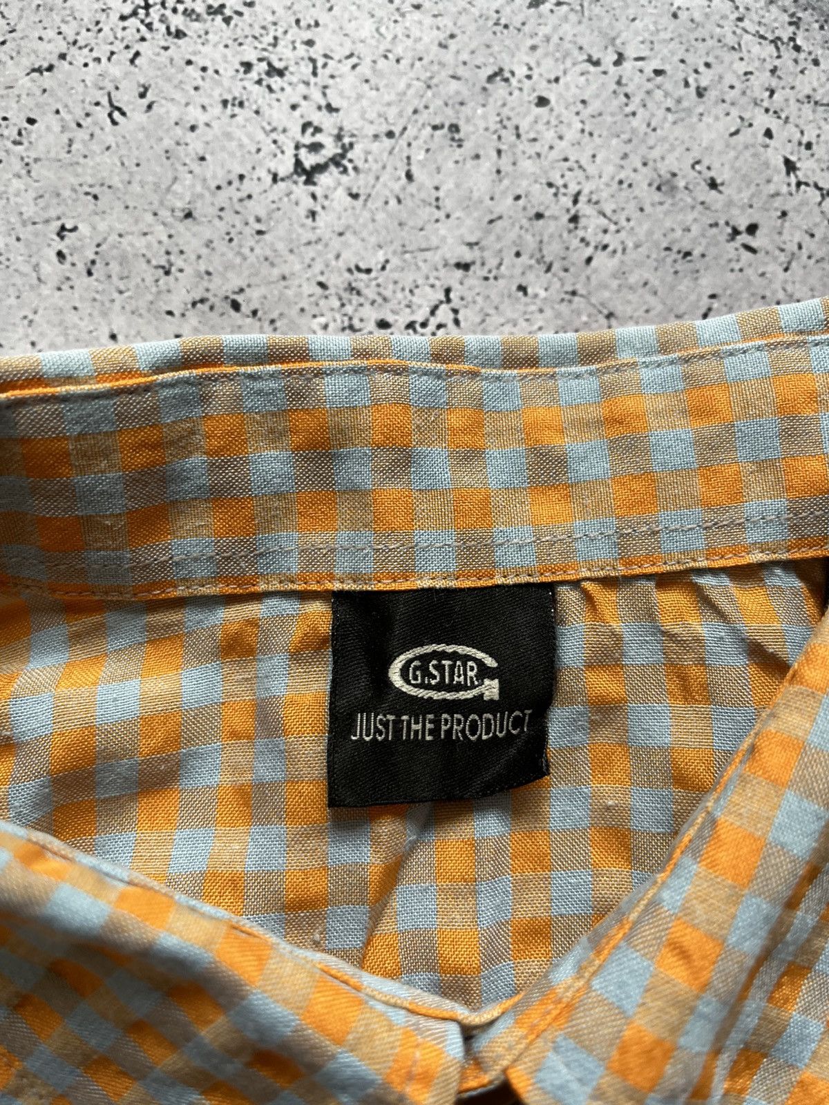 G-Star Vintage G-star Raw Checkered Shirt Button Up Big Logo Y2K USA Size US M / EU 48-50 / 2 - 6 Thumbnail