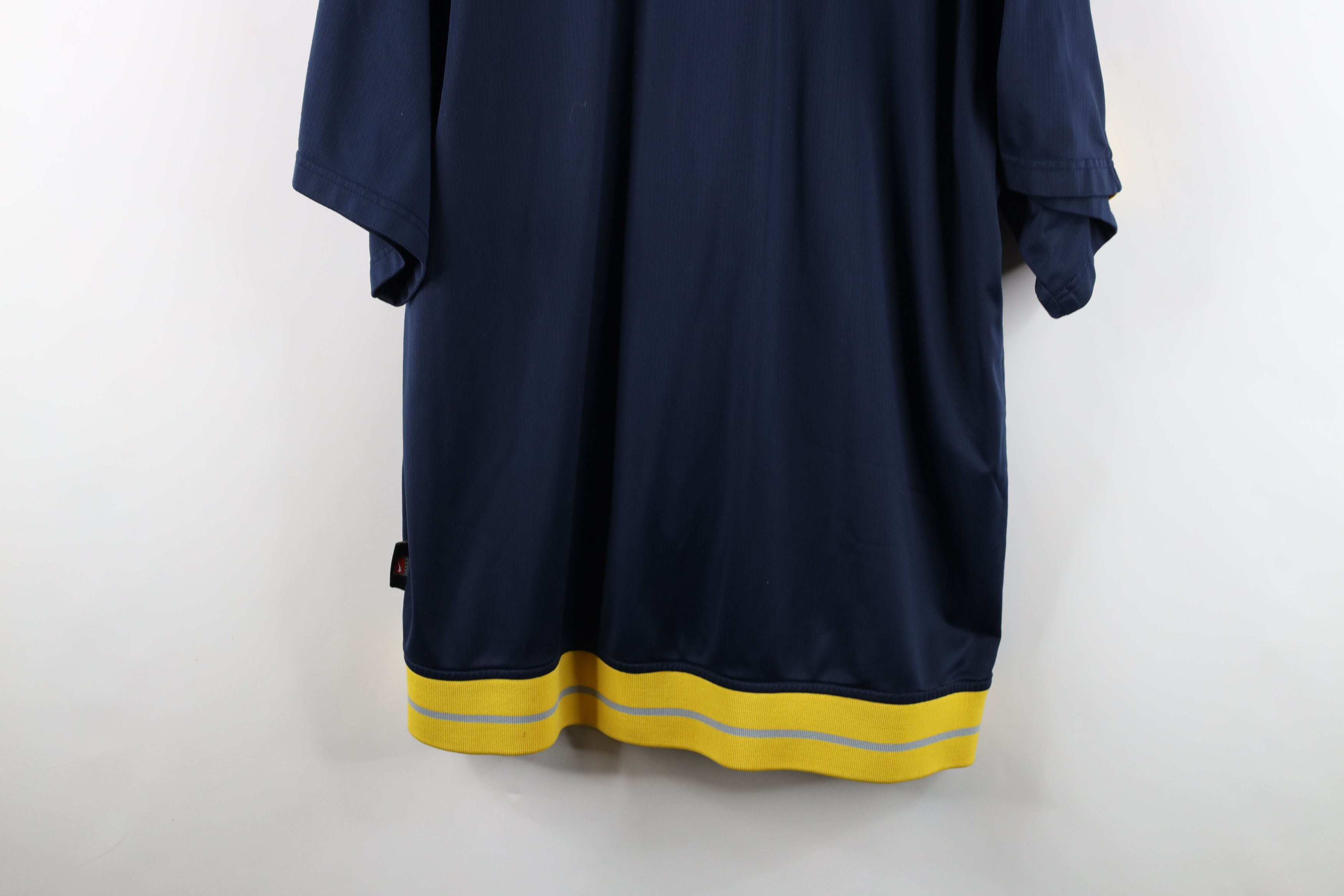 Nike × Vintage Vintage Nike Elite University of Michigan Warm Up Jacket Size US L / EU 52-54 / 3 - 17 Thumbnail