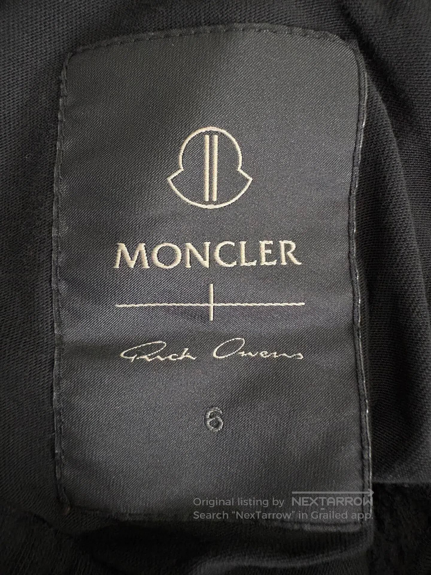 Moncler Moncler sizeL x Rick Owens collaboration edition，25FW Damag Size US 30 / EU 46 - 3 Thumbnail