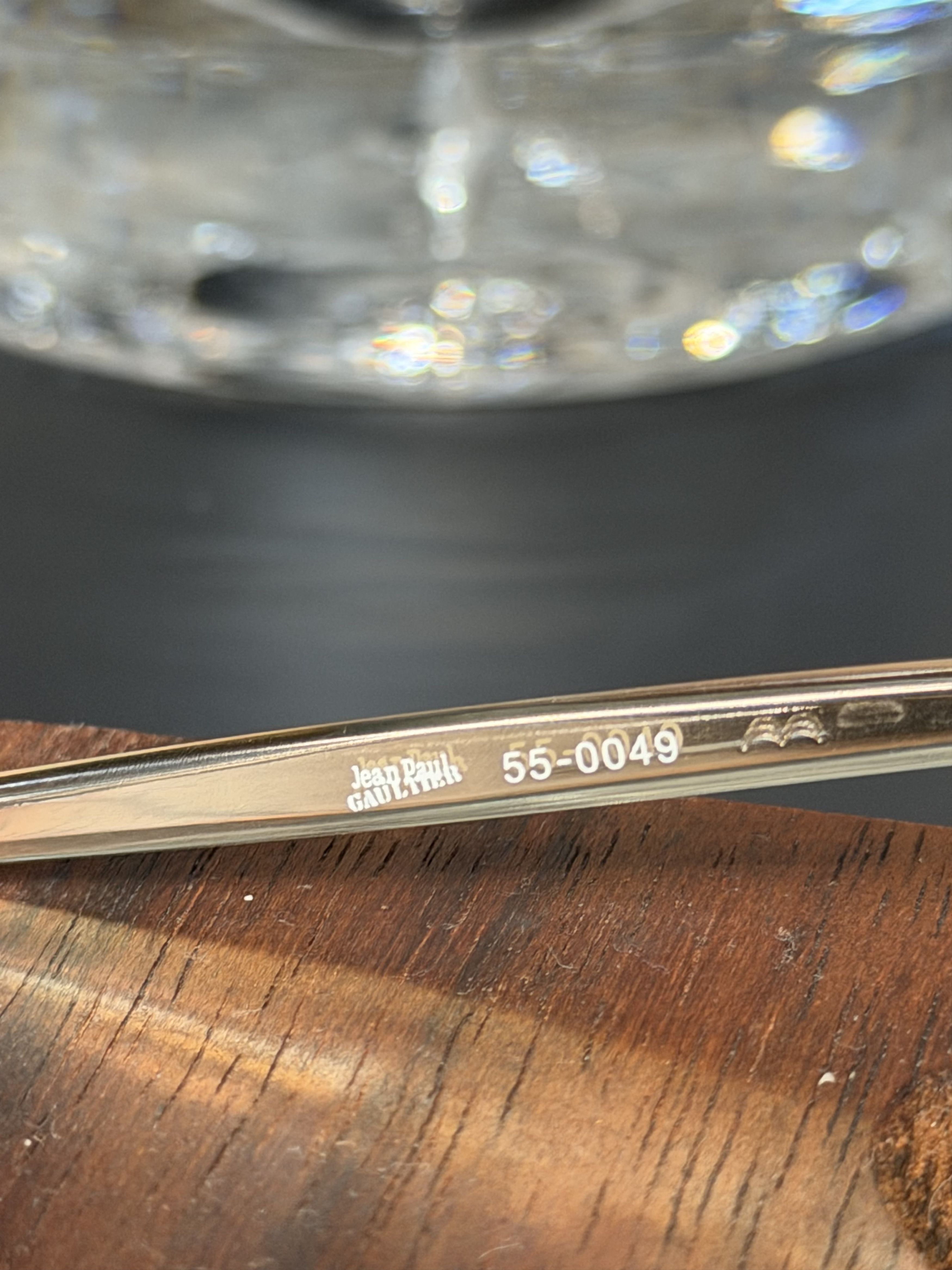 Jean Paul Gaultier Jean Paul Gaultier 55-0049 Silver Half Rimless Size ONE SIZE - 3 Thumbnail