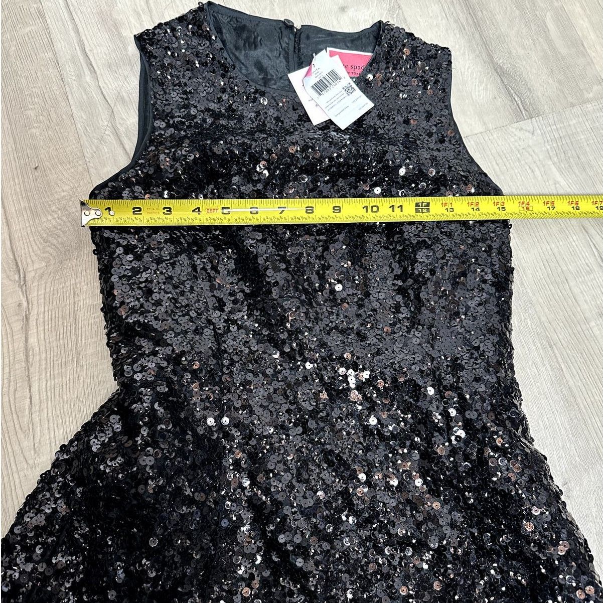 Kate Spade Kate Spade Sequin Fit-and-flare Cocktail night out Dress 2 Size XS / US 0-2 / IT 36-38 - 10 Thumbnail